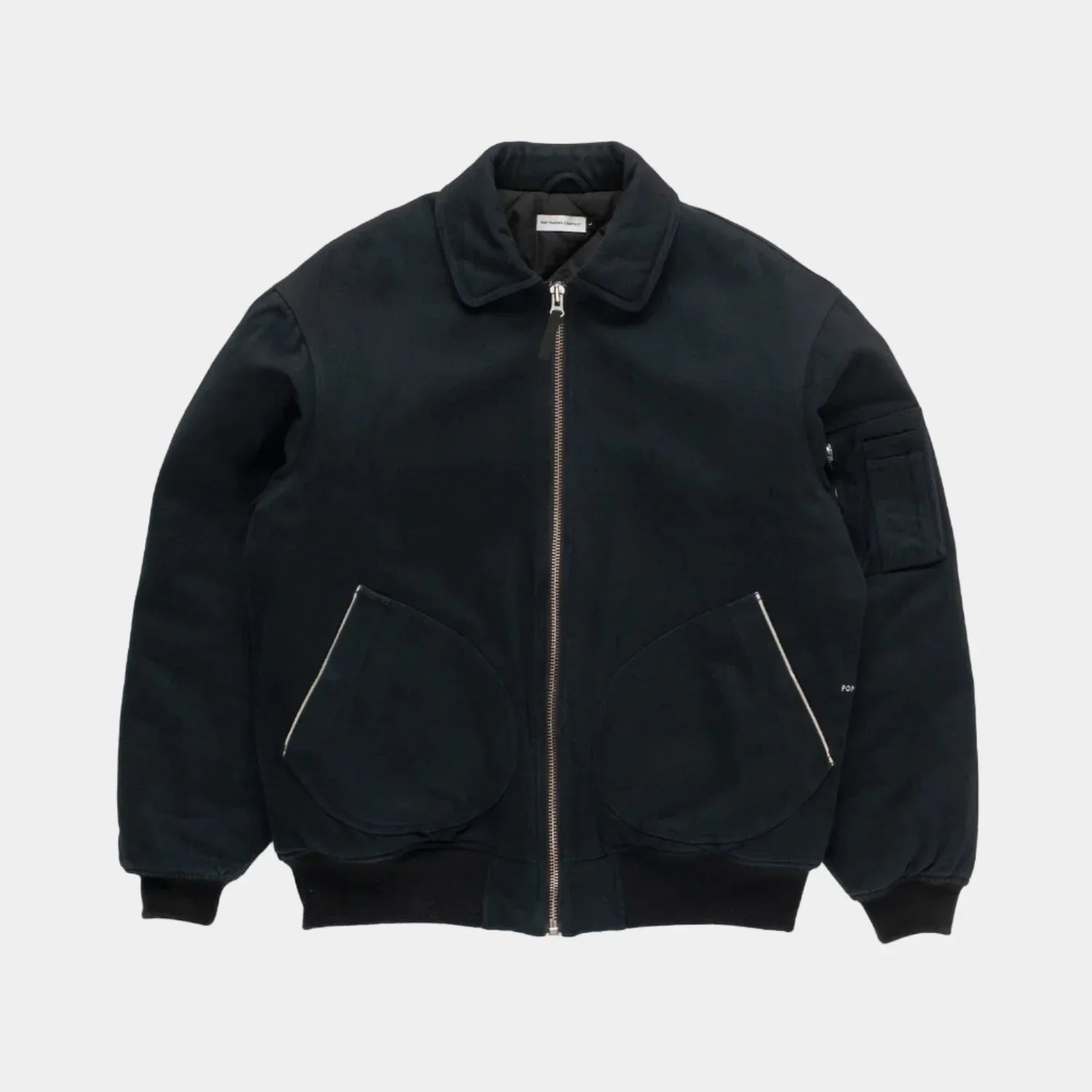 Pop Trading Company Flight Jacket - Black