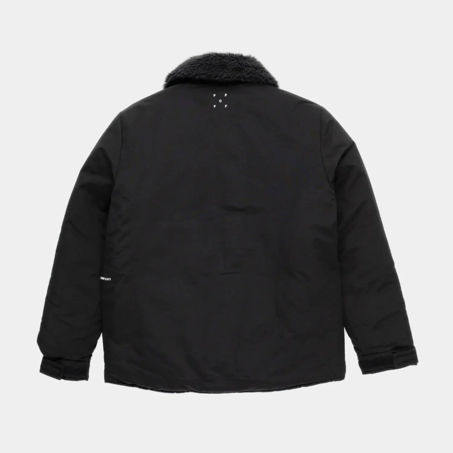 Pop Trading Company Padded Jacket - Black