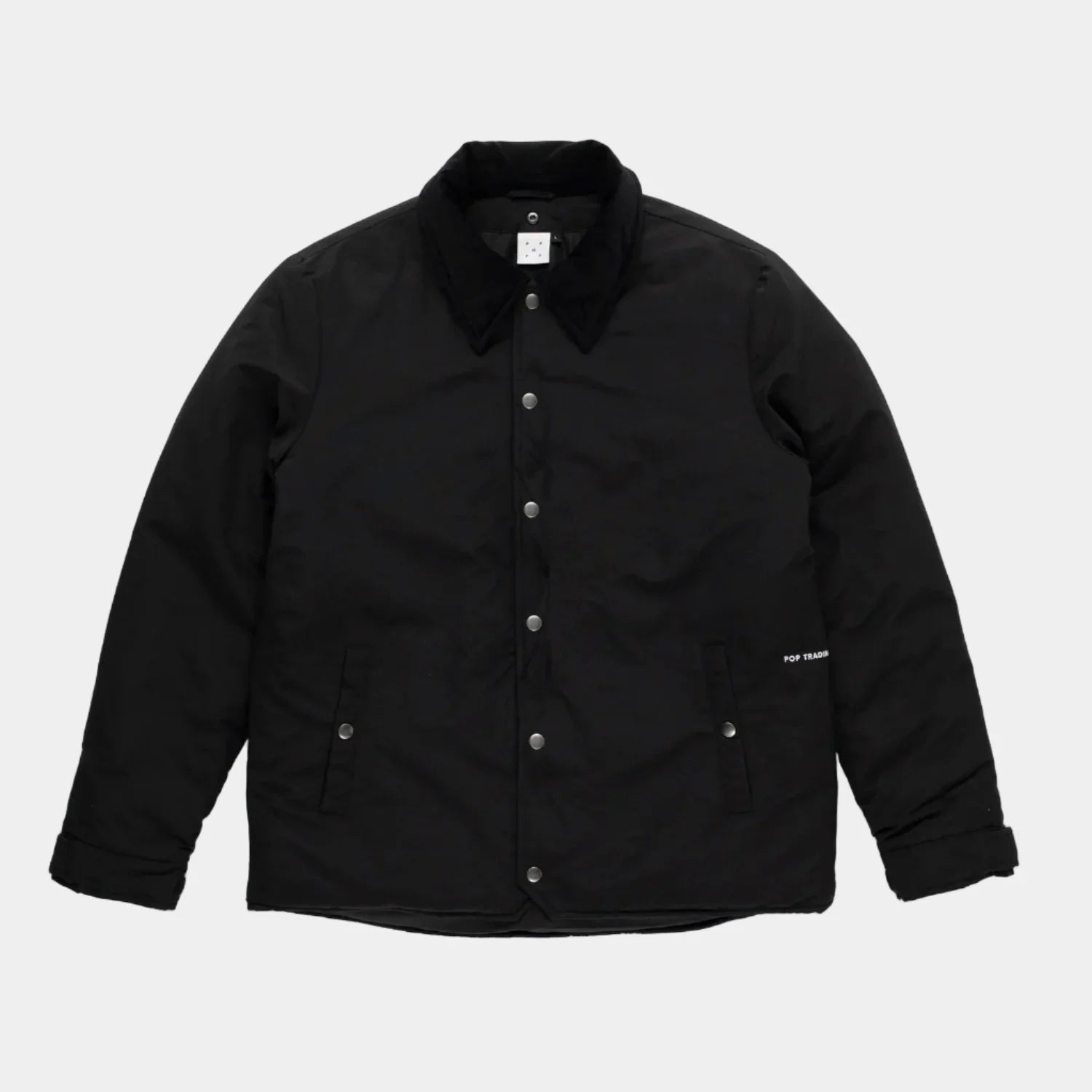 Pop Trading Company Padded Jacket - Black