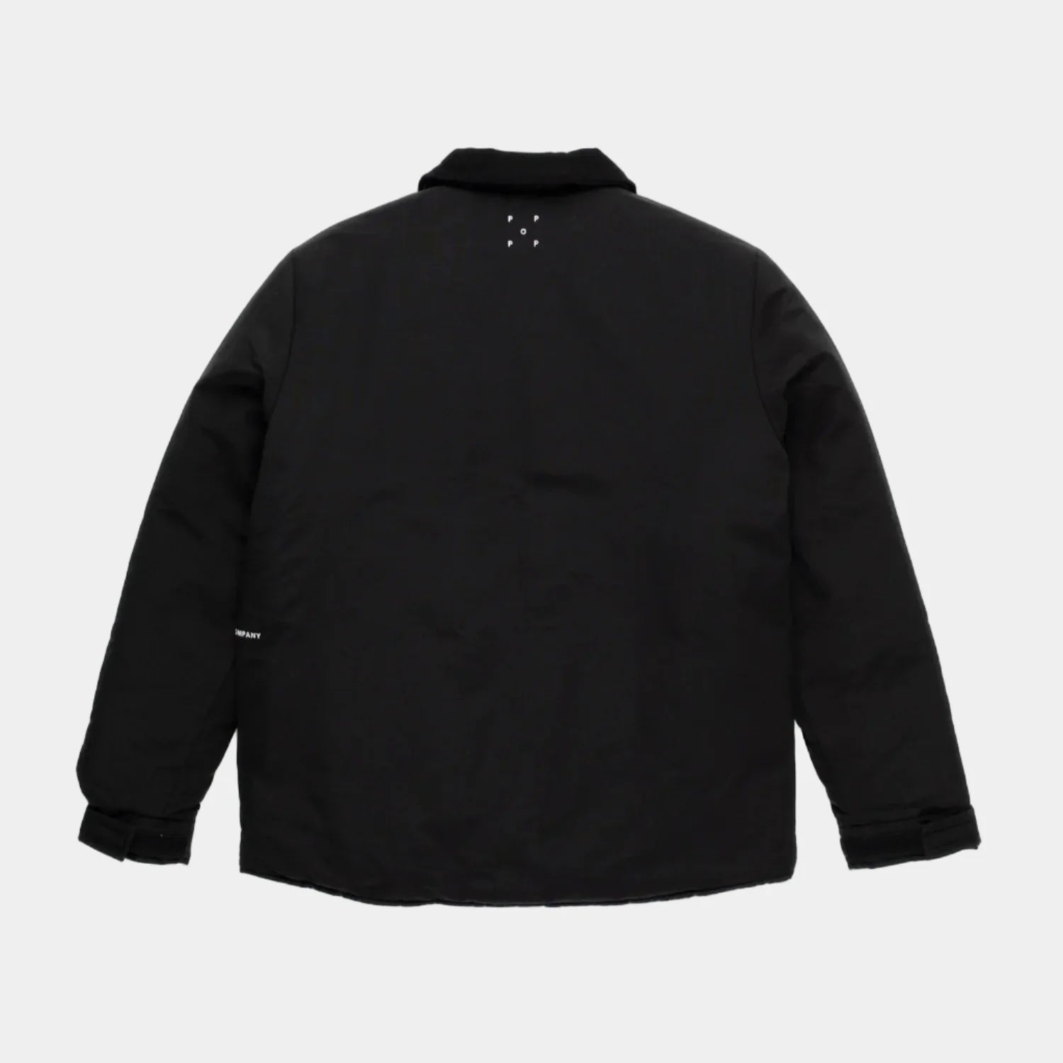 Pop Trading Company Padded Jacket - Black