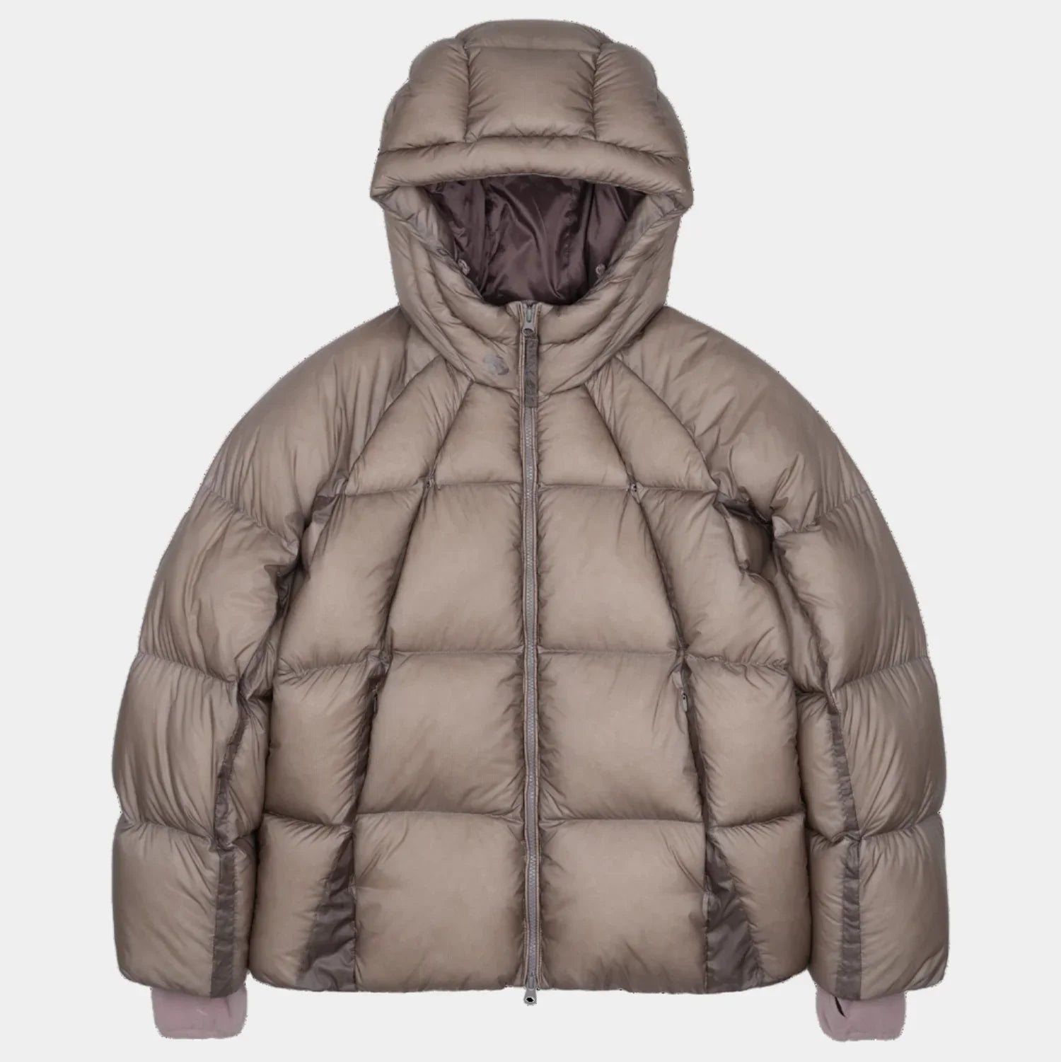 San San Gear Shade Puffer Jacket - Ash Pink