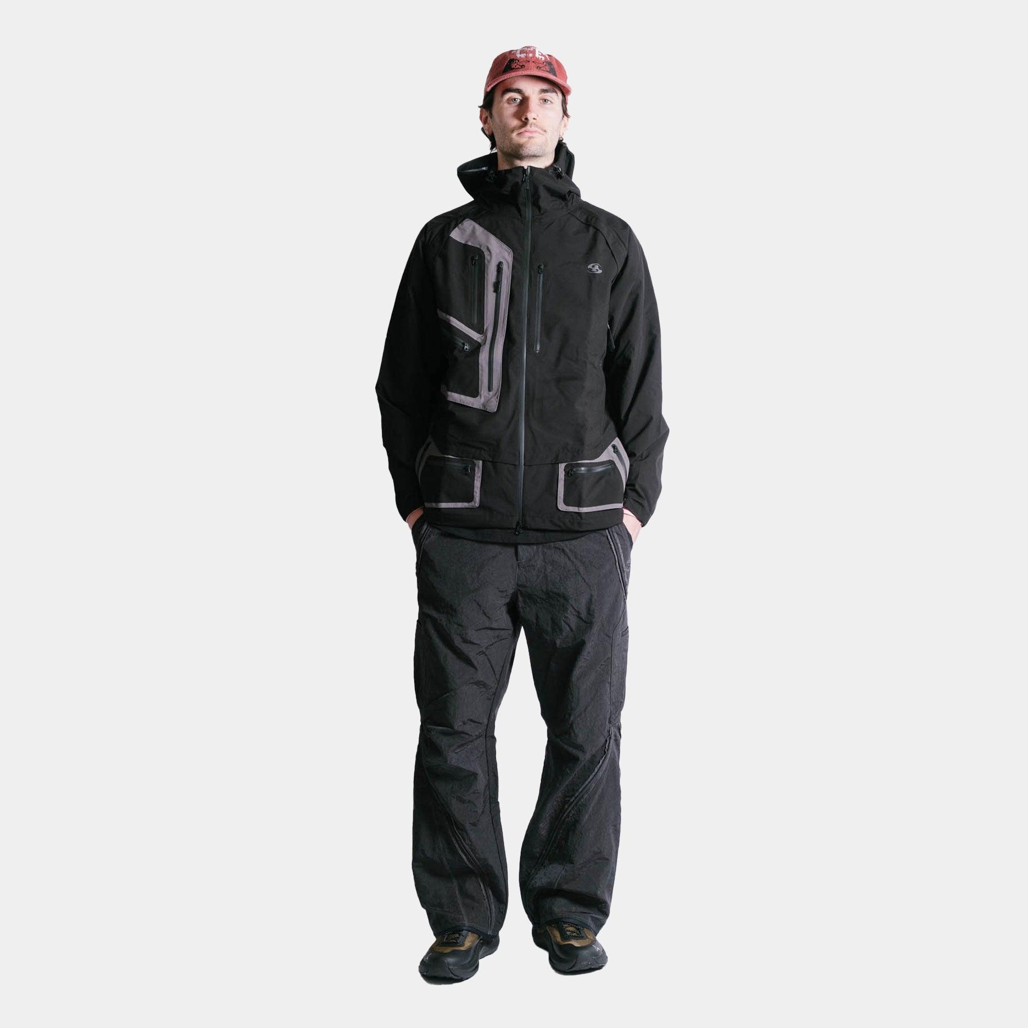 San San Gear 3L Windblock Jacket - Black - Never Never