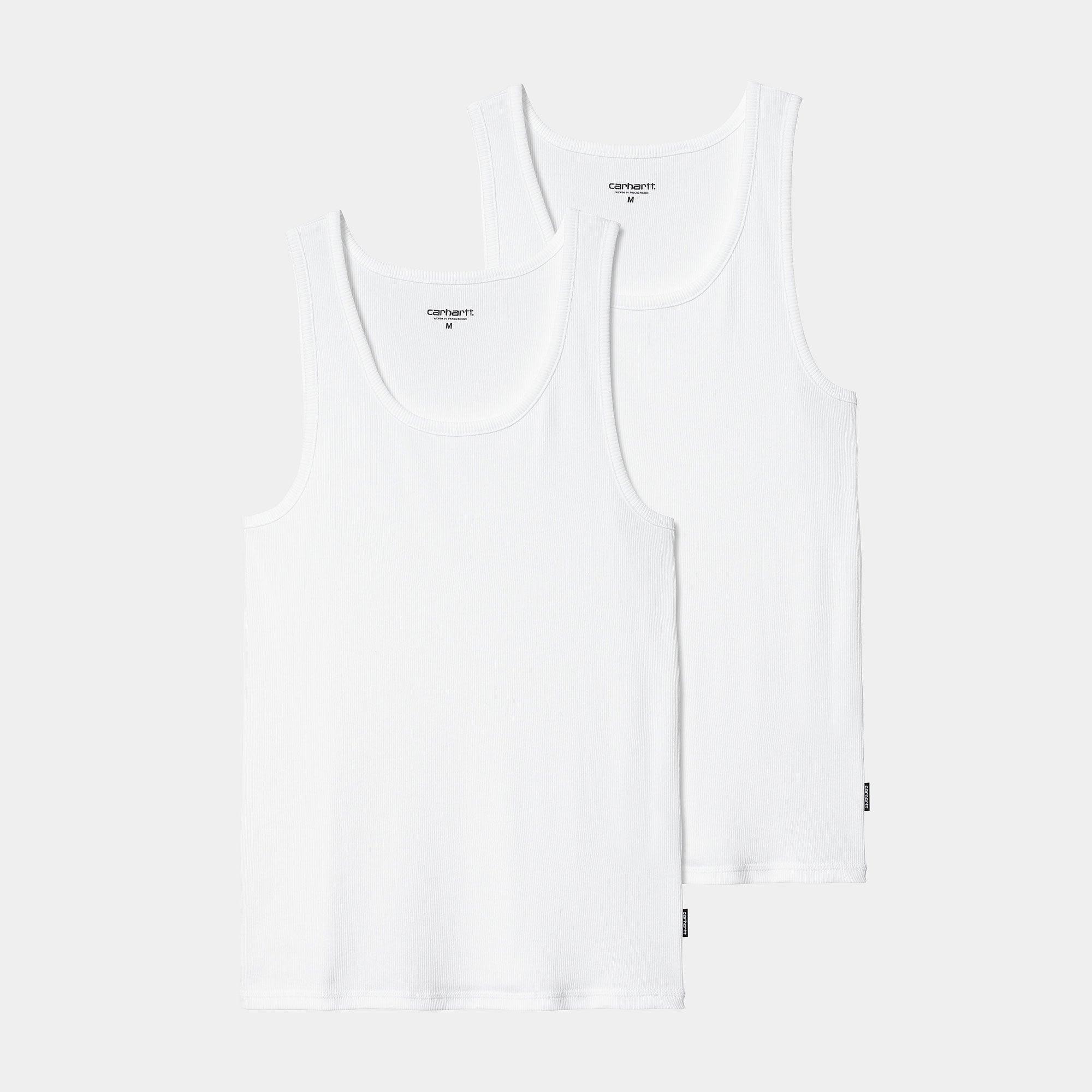 Carhartt WIP 2 Pack A-Shirt - White - Never Never