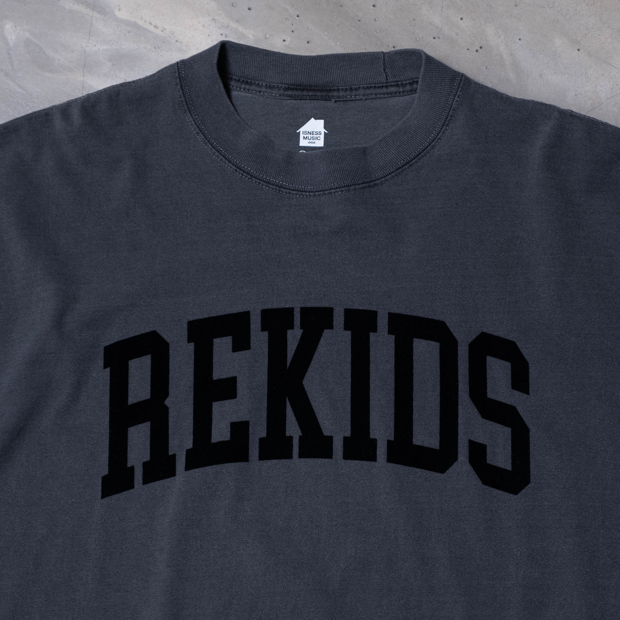 is-ness REKIDS Tee - Sumi Charcoal