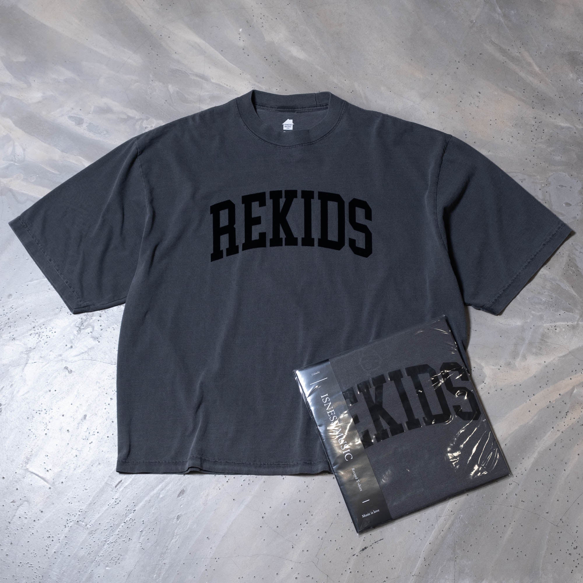 is-ness REKIDS Tee - Sumi Charcoal