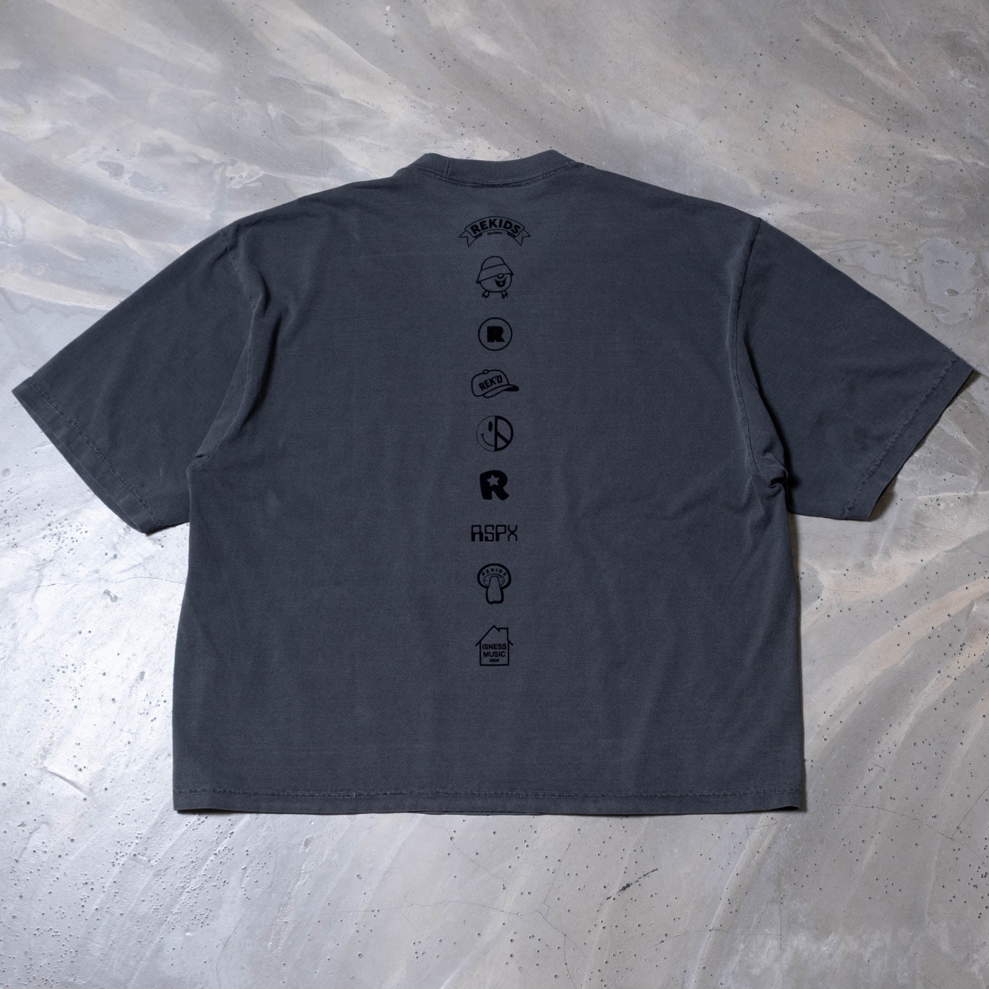 is-ness REKIDS Tee - Sumi Charcoal