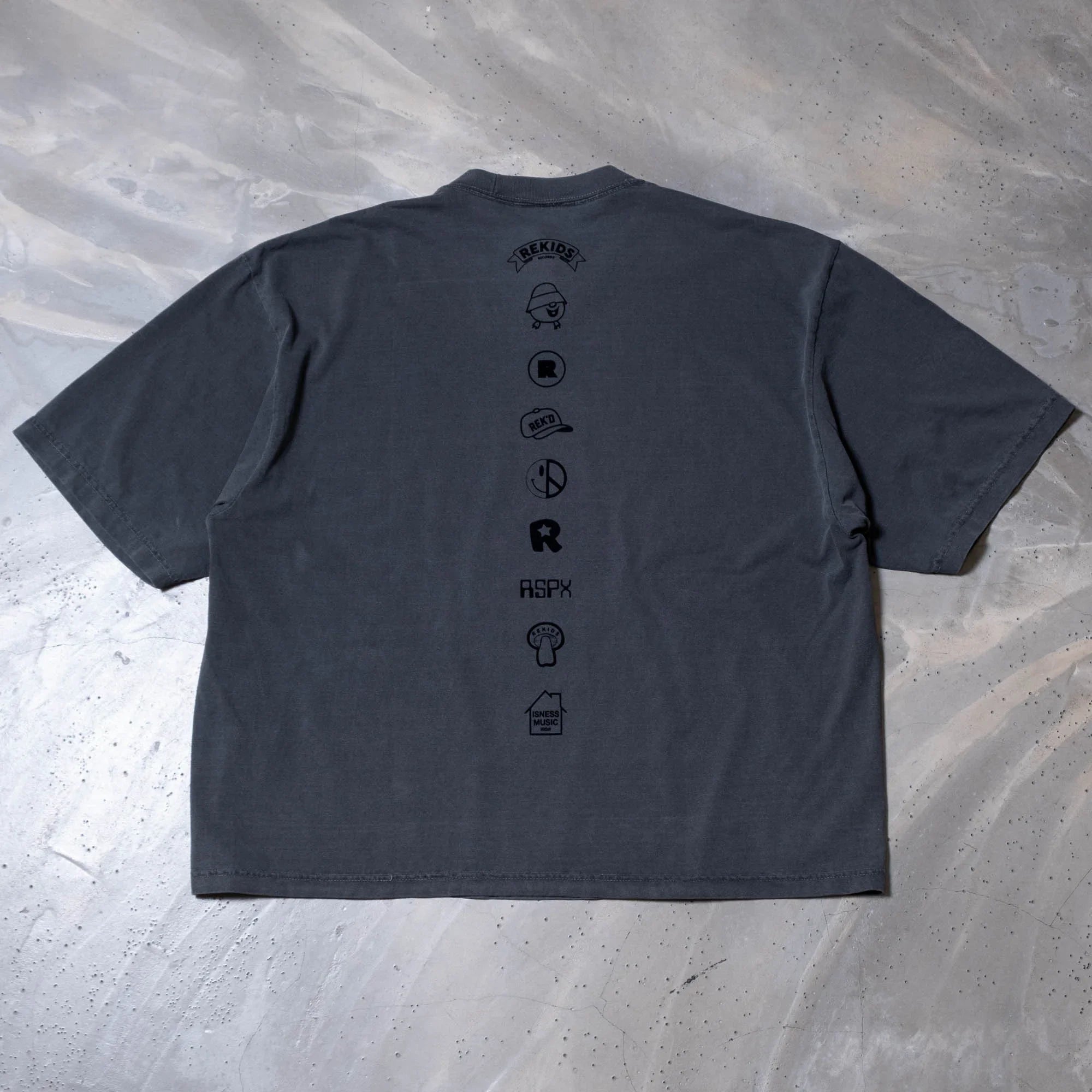 is-ness REKIDS Tee - Sumi Charcoal