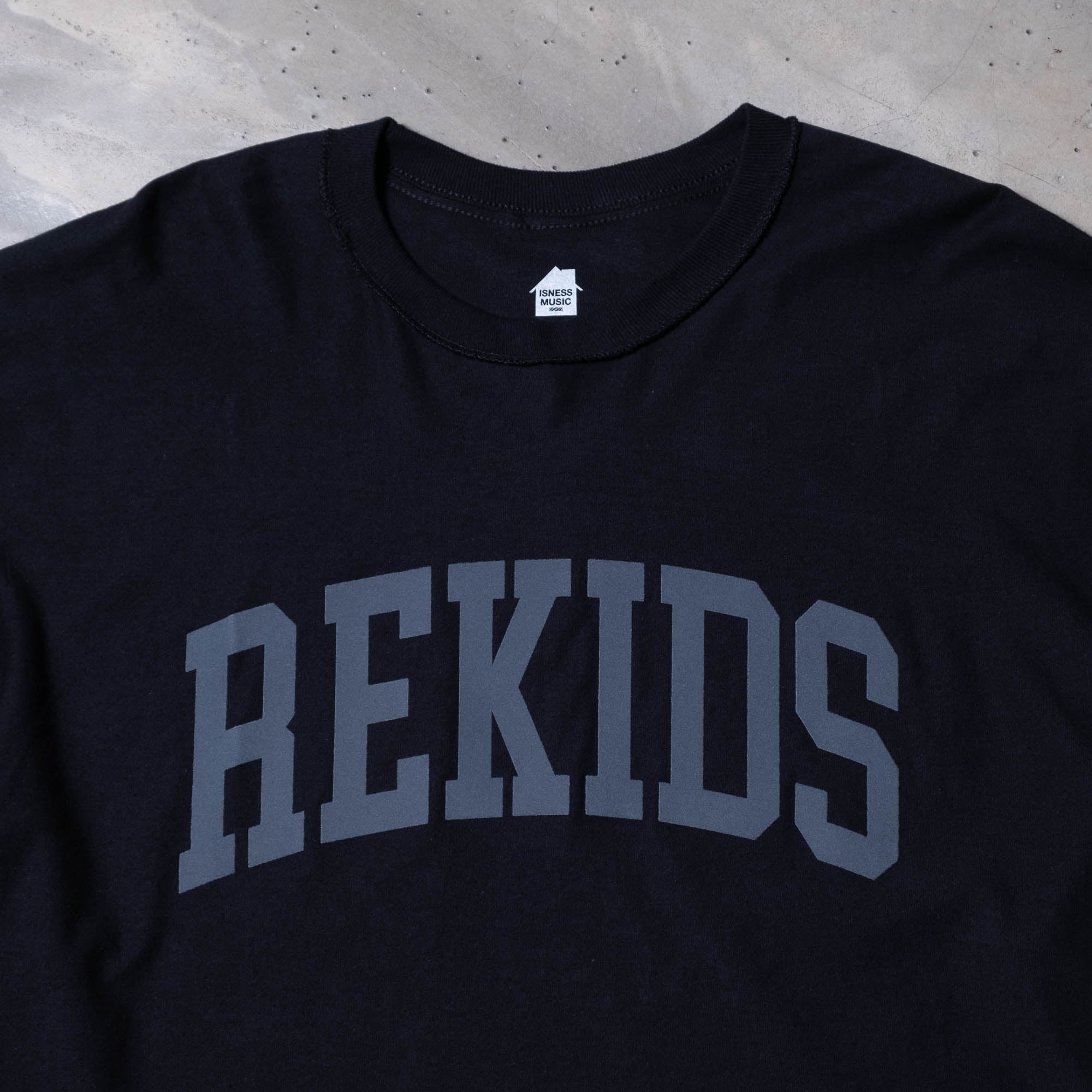 is-ness REKIDS LS Tee - Black