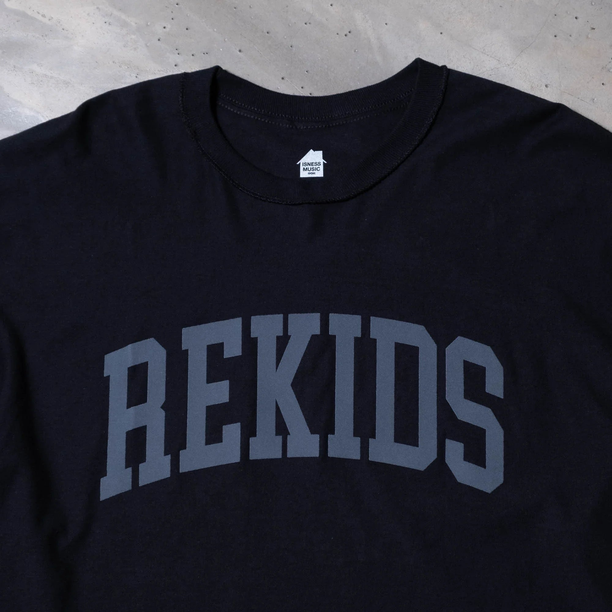 is-ness REKIDS LS Tee - Black