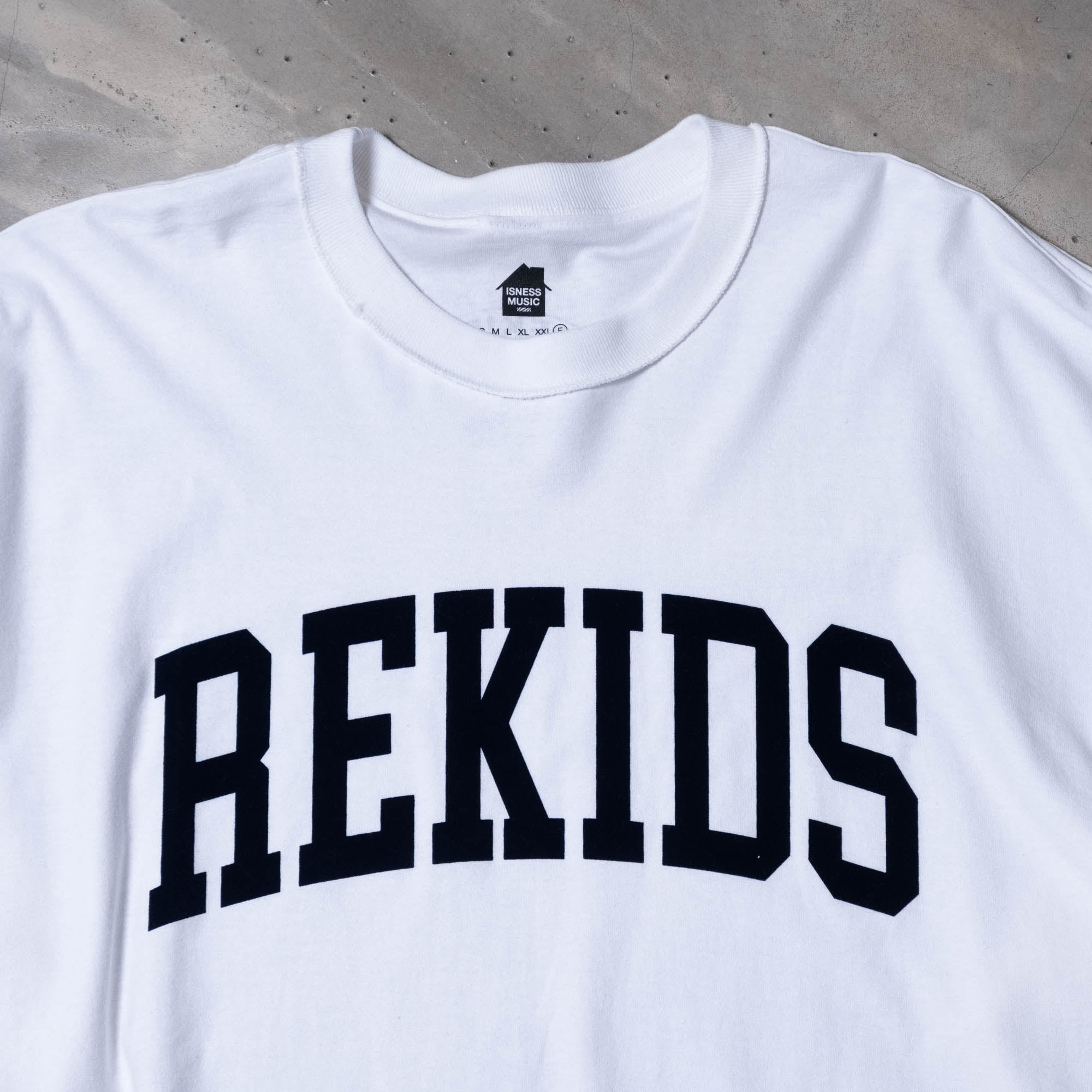 is-ness REKIDS LS Tee - White