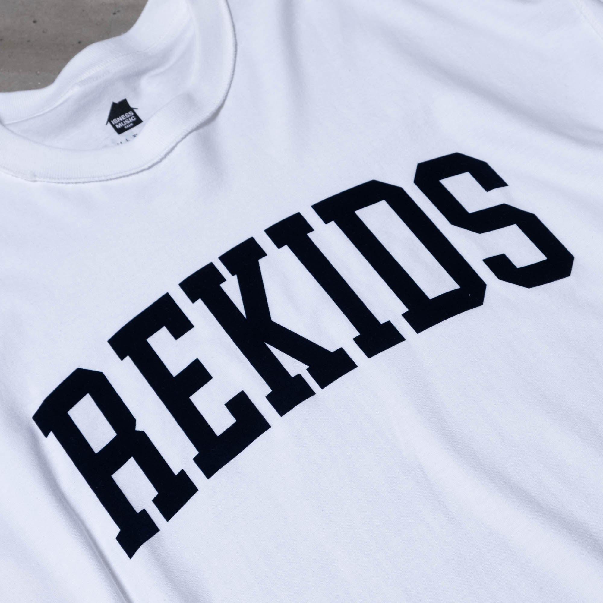 is-ness REKIDS LS Tee - White