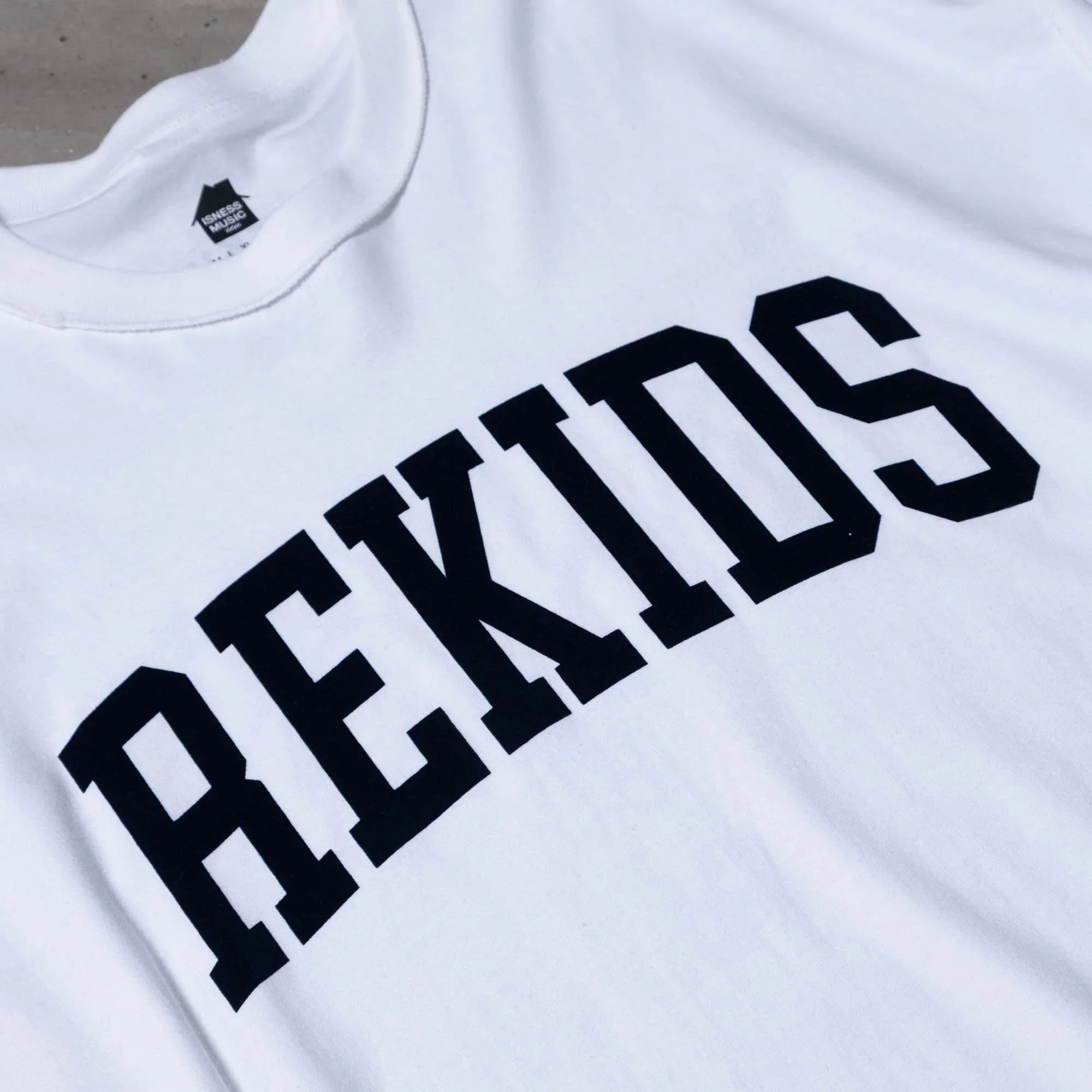 is-ness REKIDS LS Tee - White