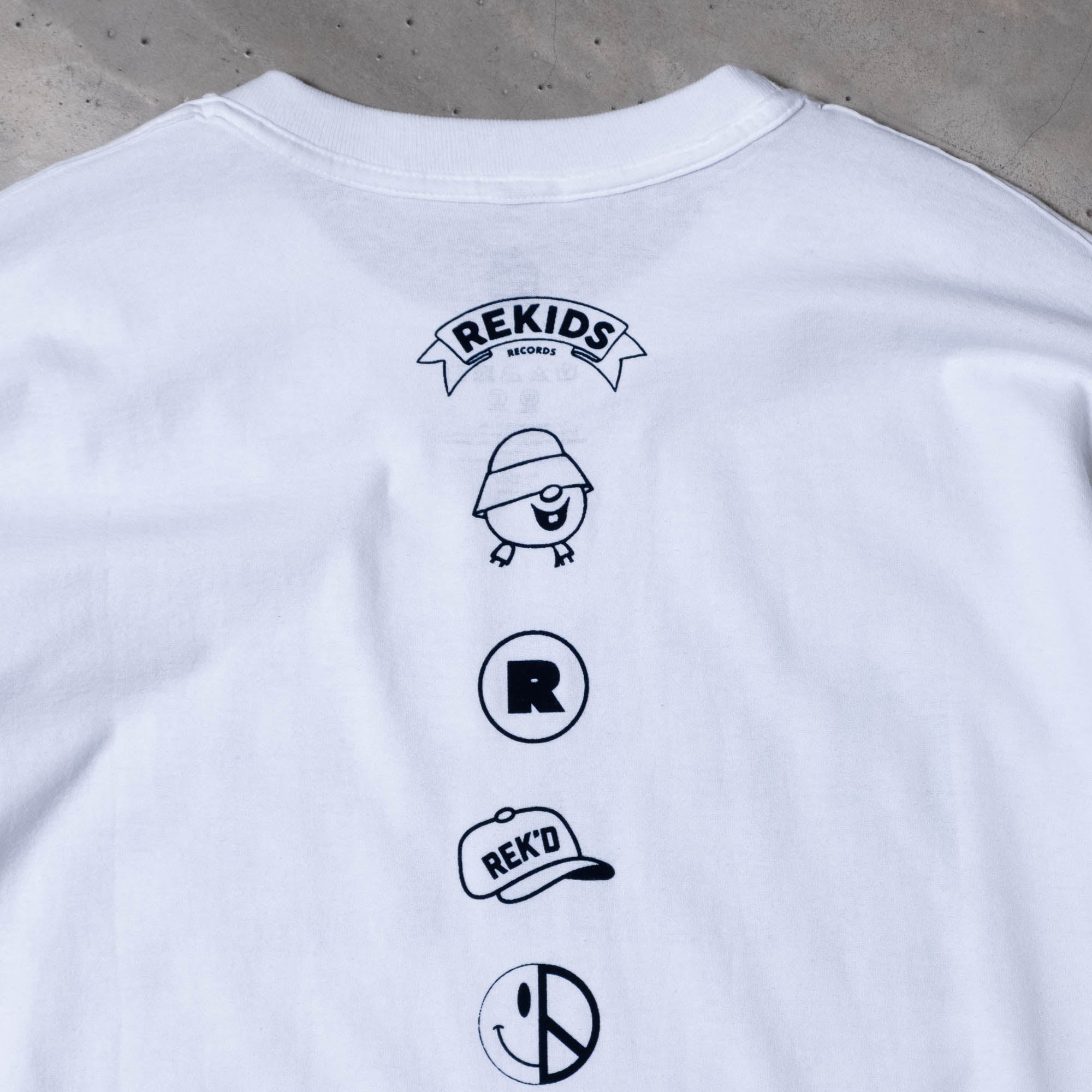 is-ness REKIDS LS Tee - White