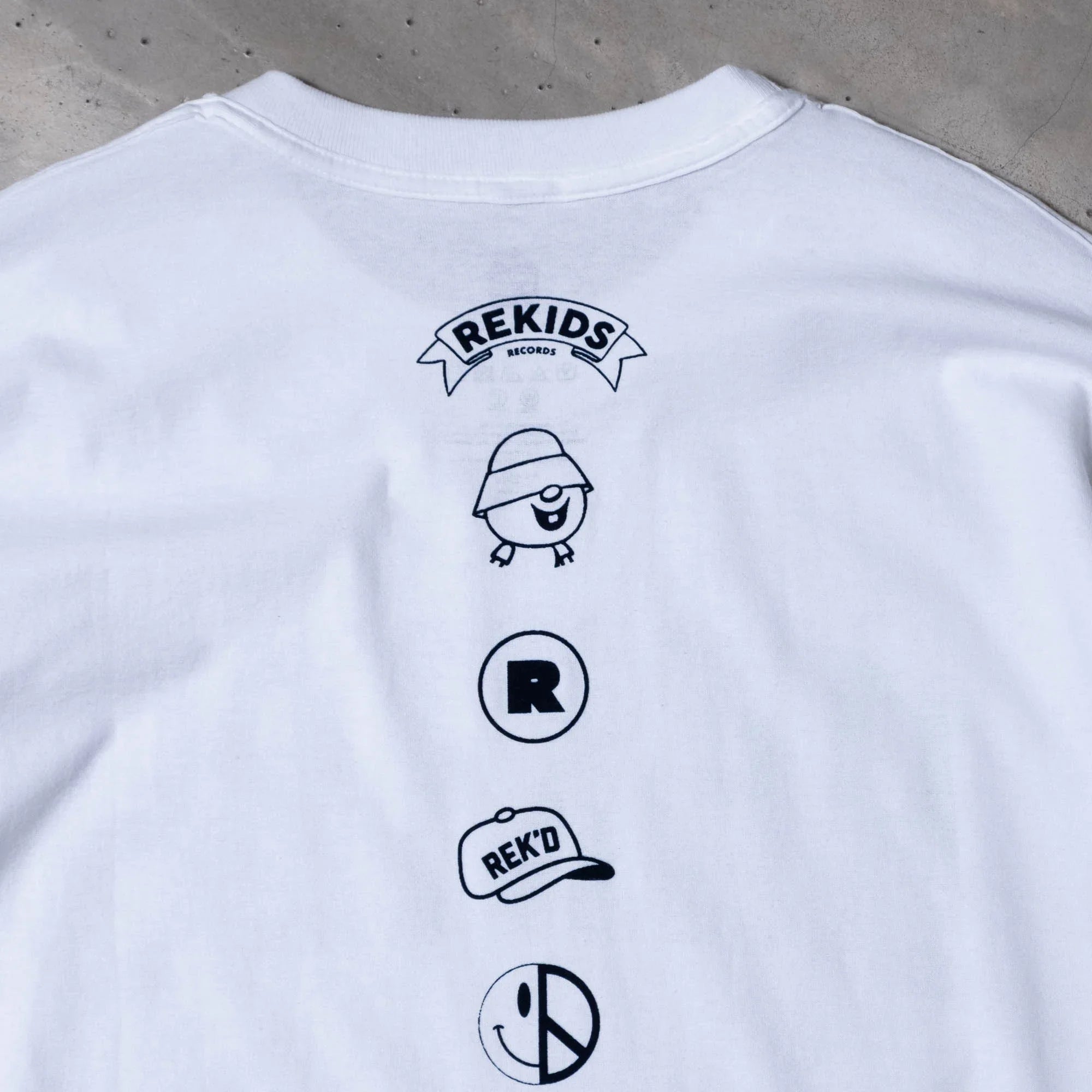 is-ness REKIDS LS Tee - White