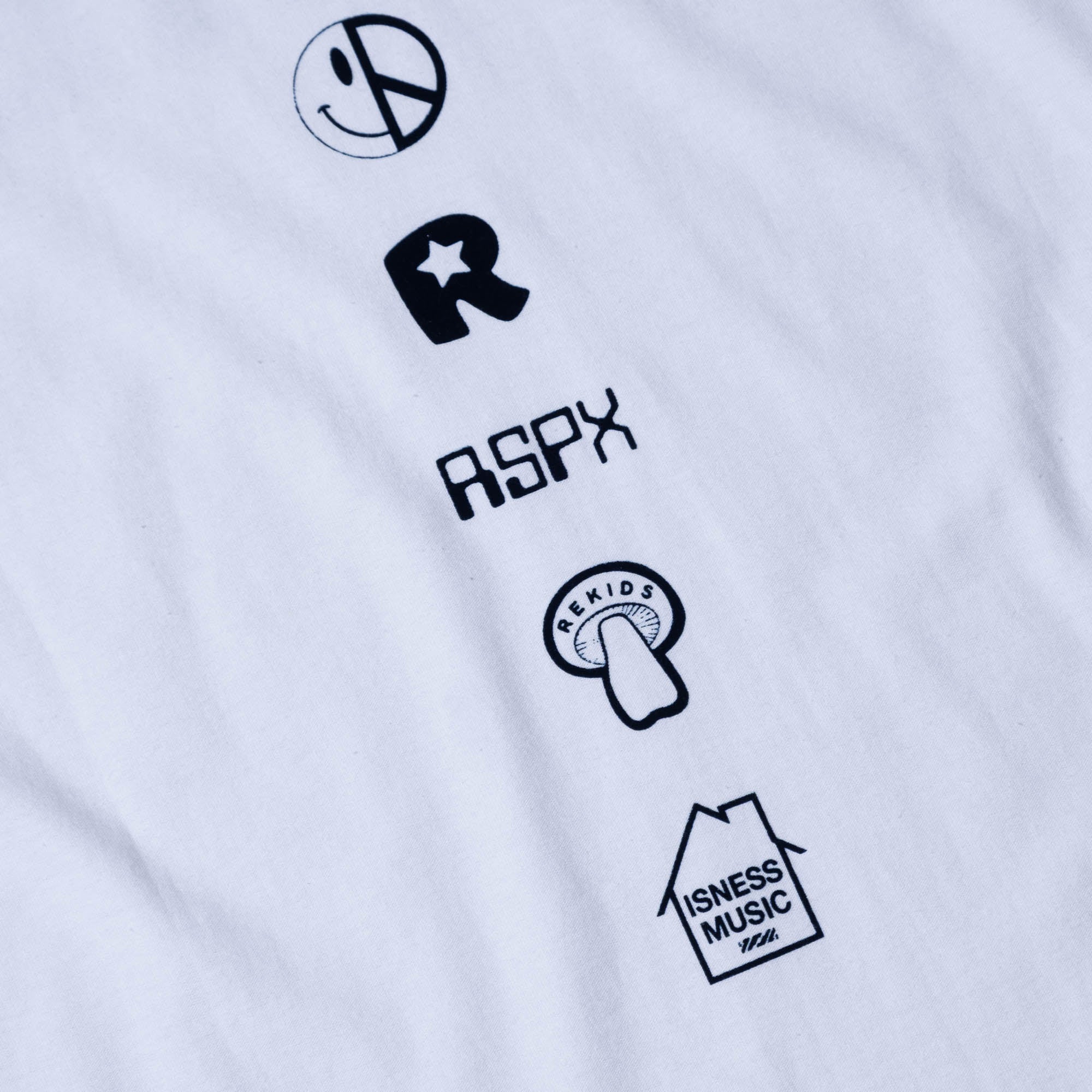 is-ness REKIDS LS Tee - White