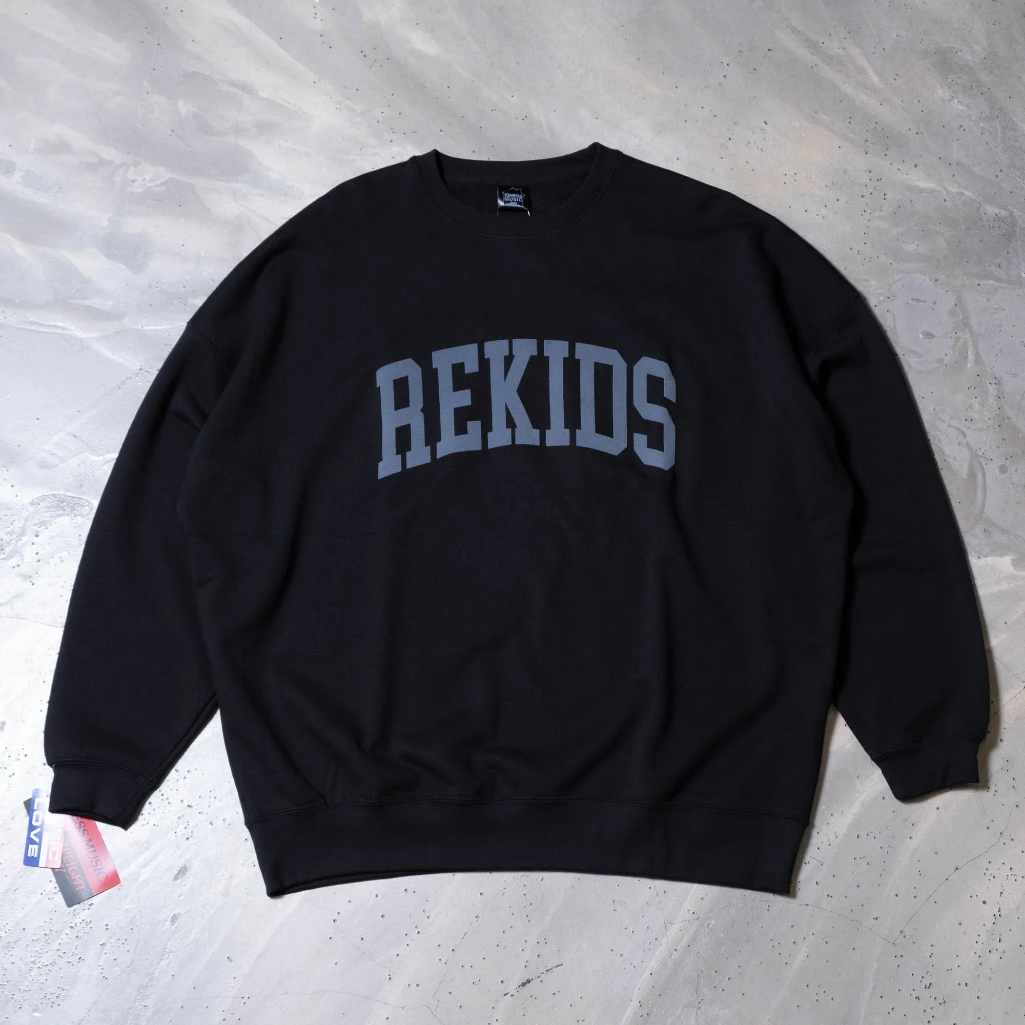 is-ness REKIDS Sweatshirt - Black
