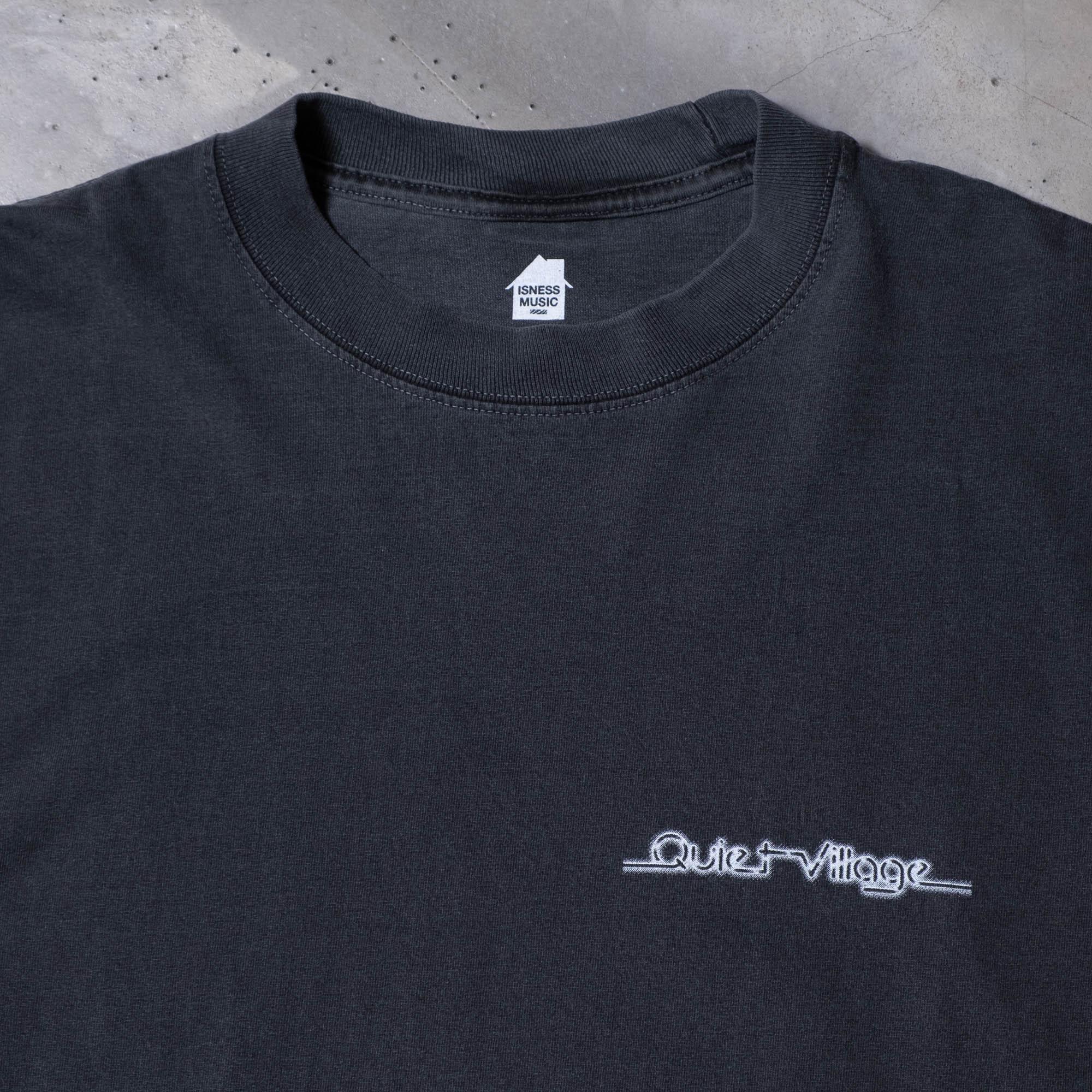 is-ness House QV Tee - Sumi Charcoal
