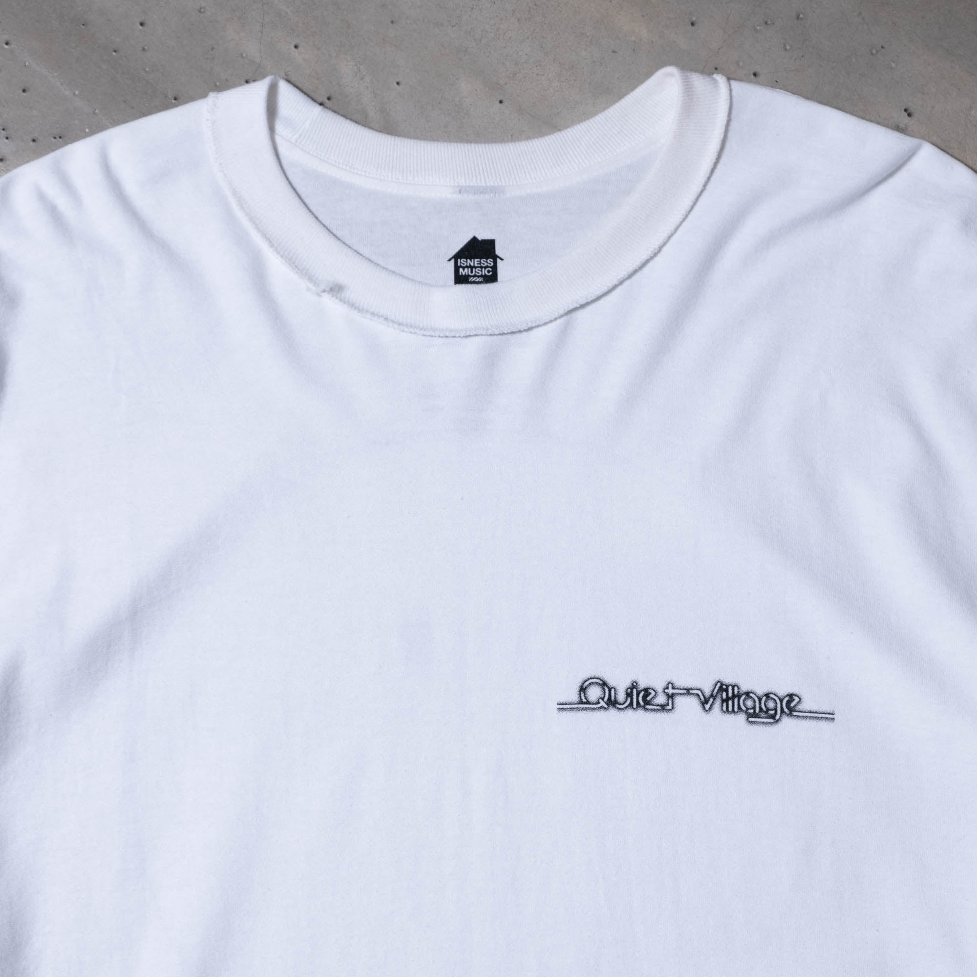 is-ness QV LS Tee - White