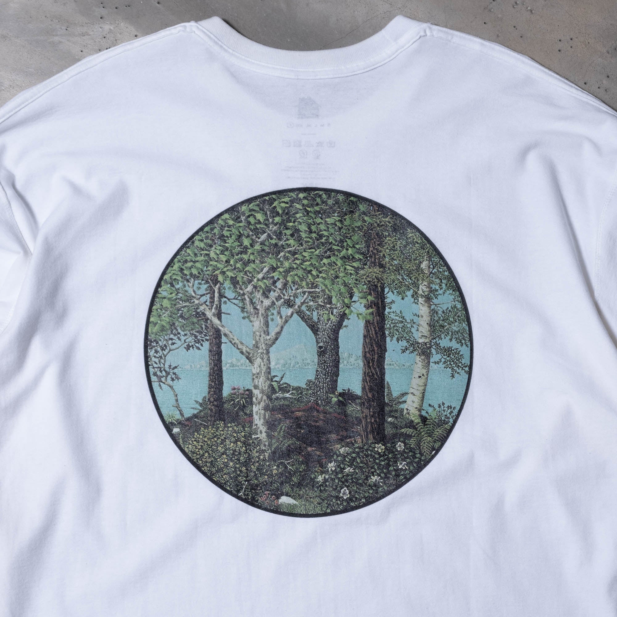 is-ness QV LS Tee - White
