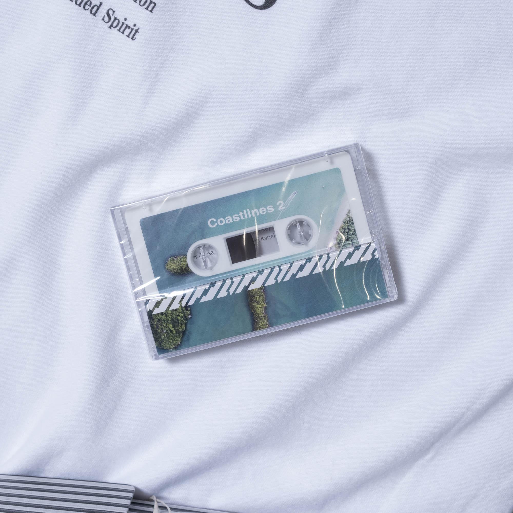 is-ness Coastlines Cassette/Tee - White