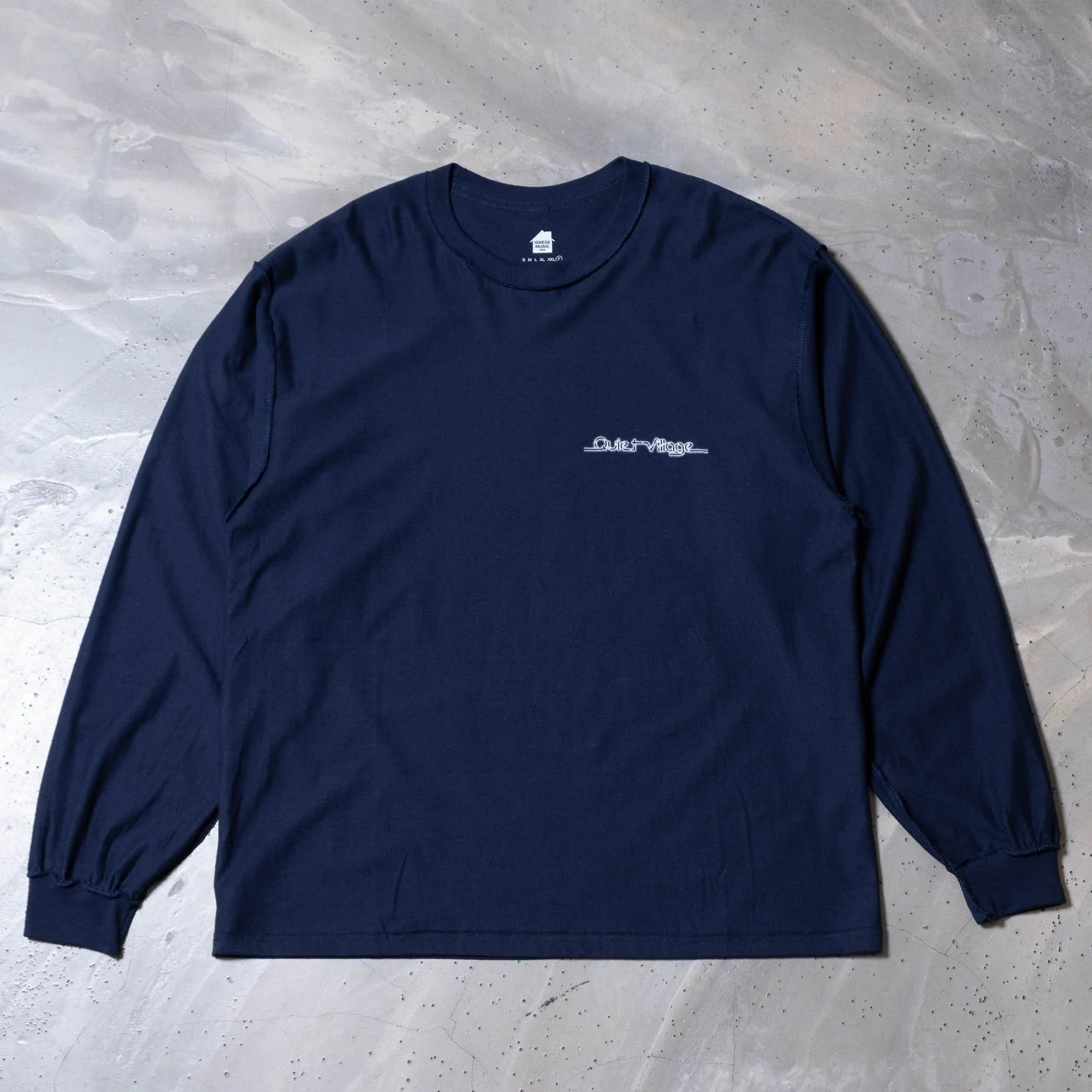 is-ness QV LS Tee - Navy