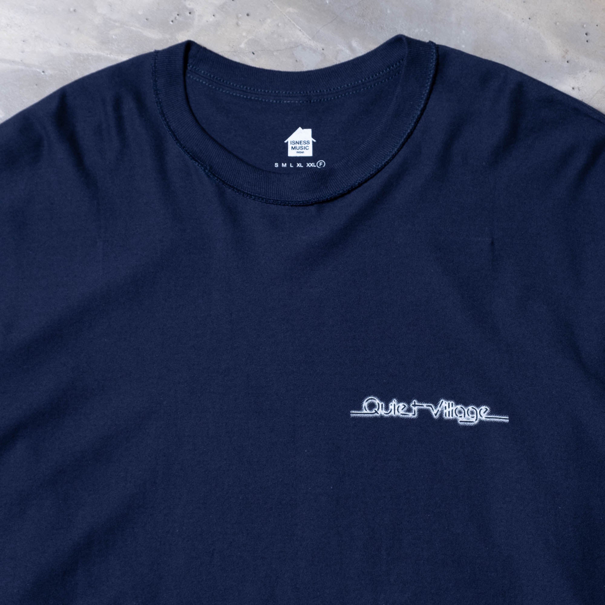 is-ness QV LS Tee - Navy