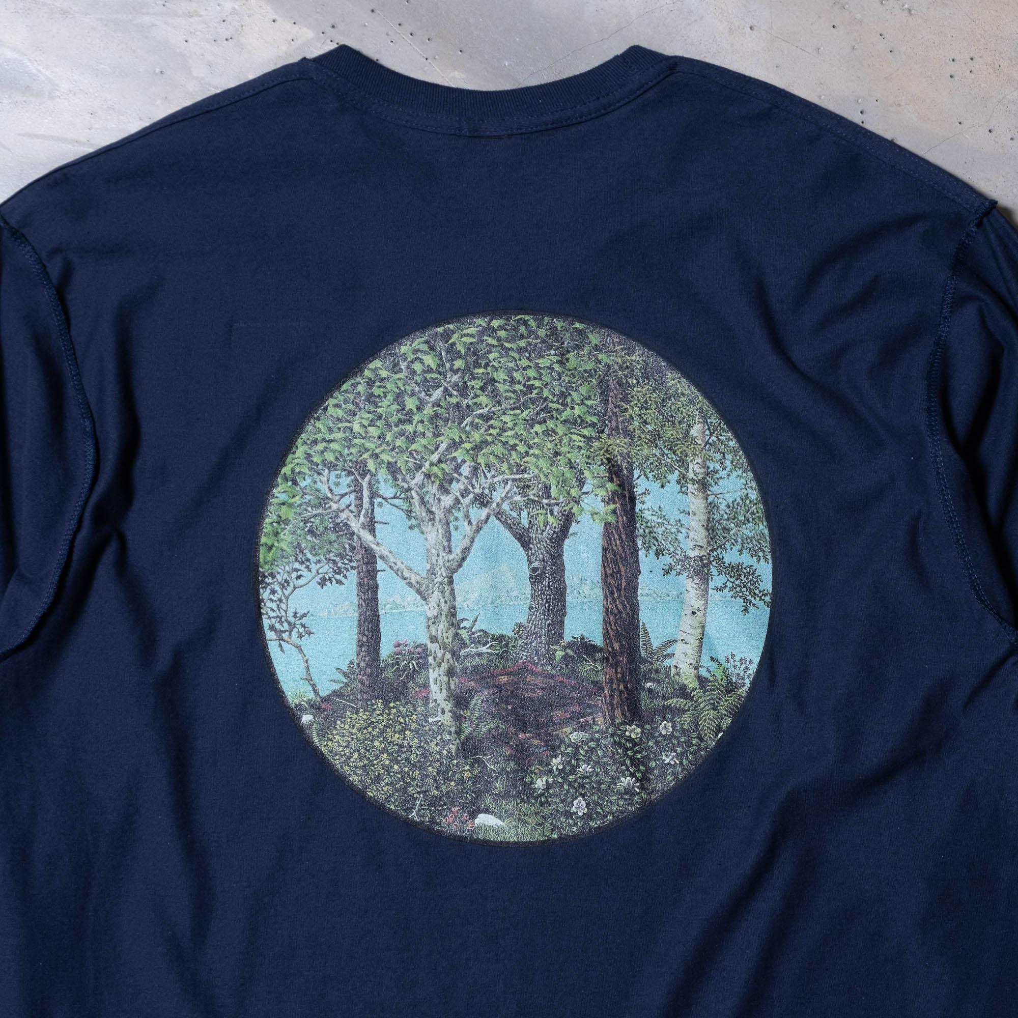 is-ness QV LS Tee - Navy