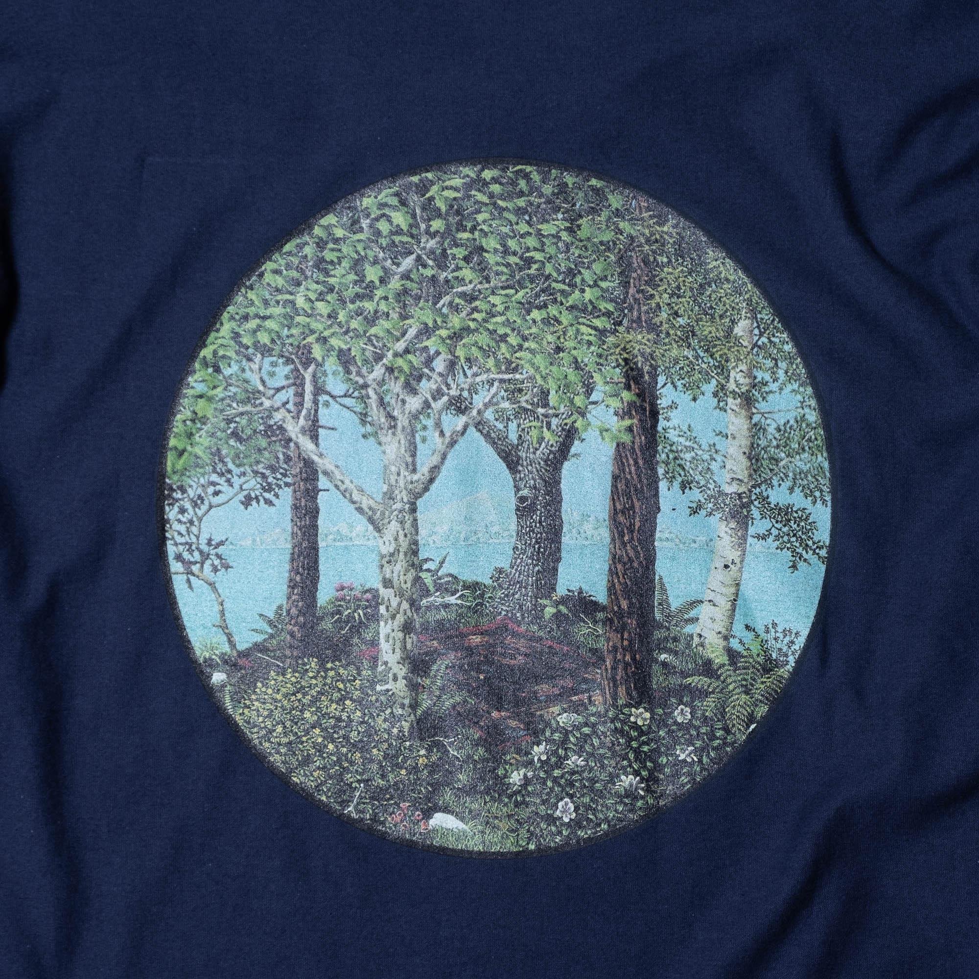 is-ness QV LS Tee - Navy