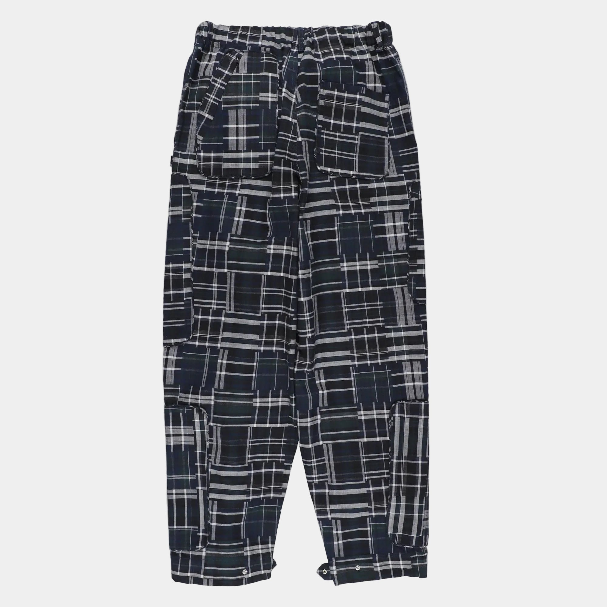 Phingerin Piped Flight Pants - Black/White