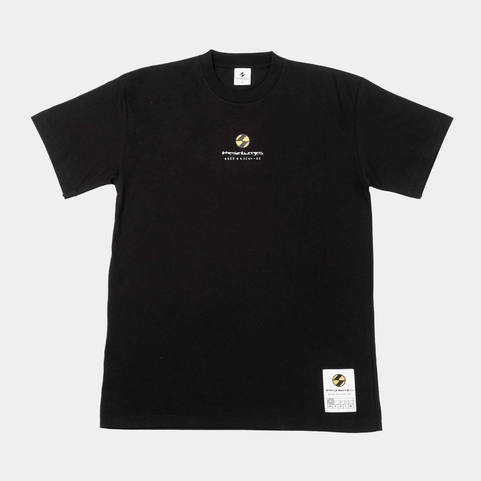The Salvages Amorph Logo T-Shirt - Black - Never Never