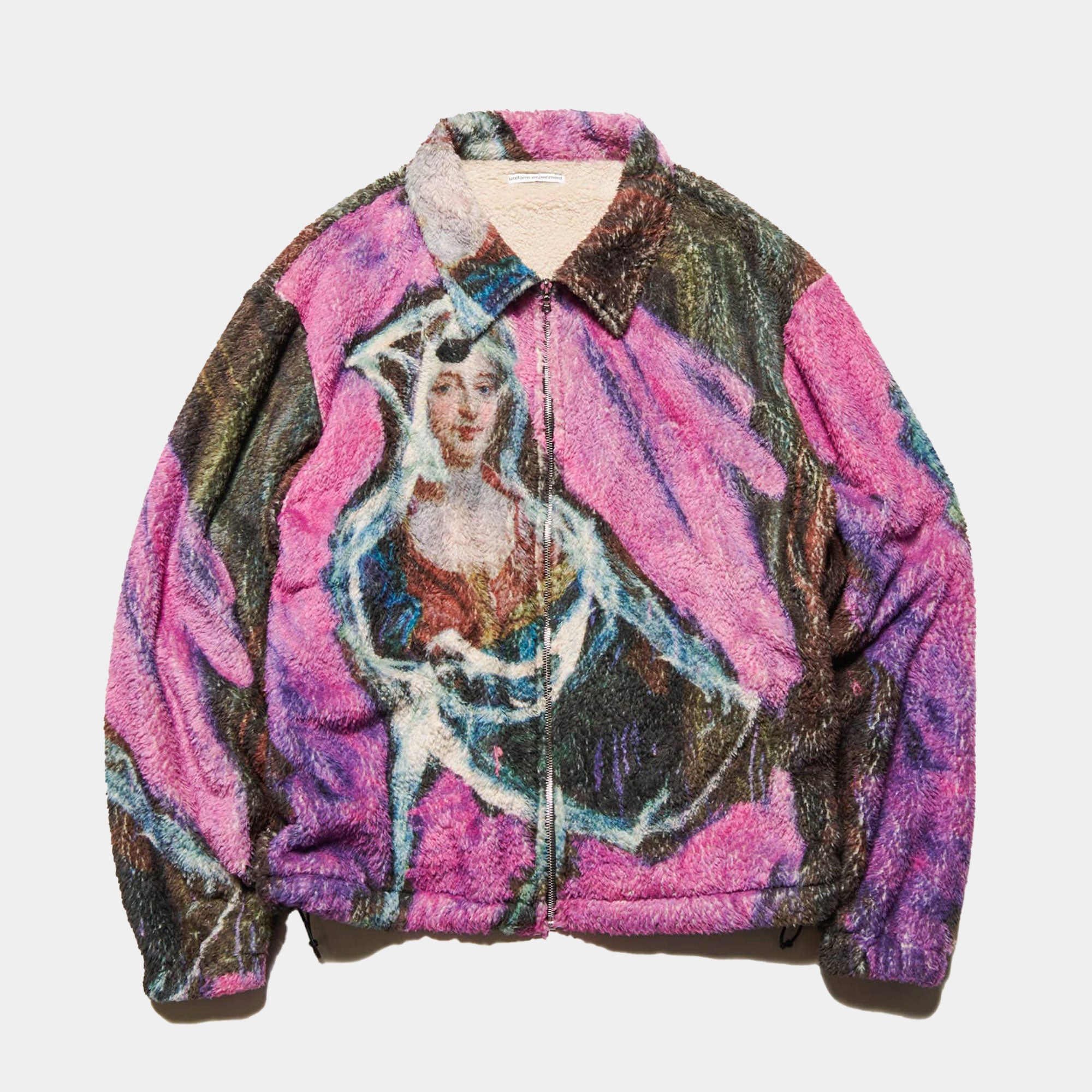 Uniform Experiment Asger Jorn Painting Fleece - (A) Portrait Pigeon