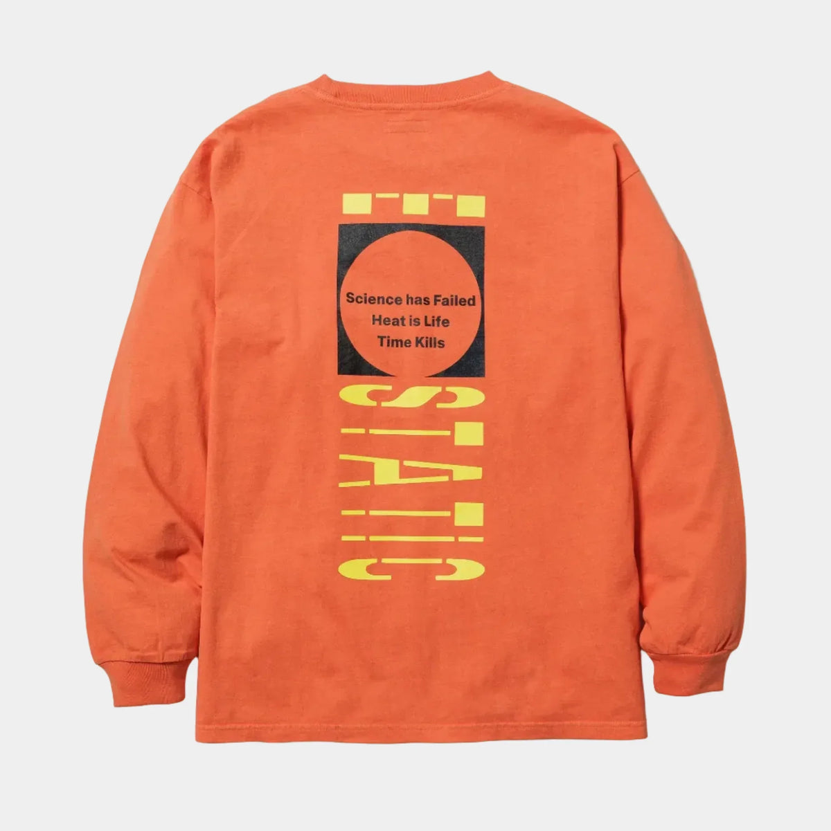 ECSTATIC Research Time LS T-Shirt - Orange