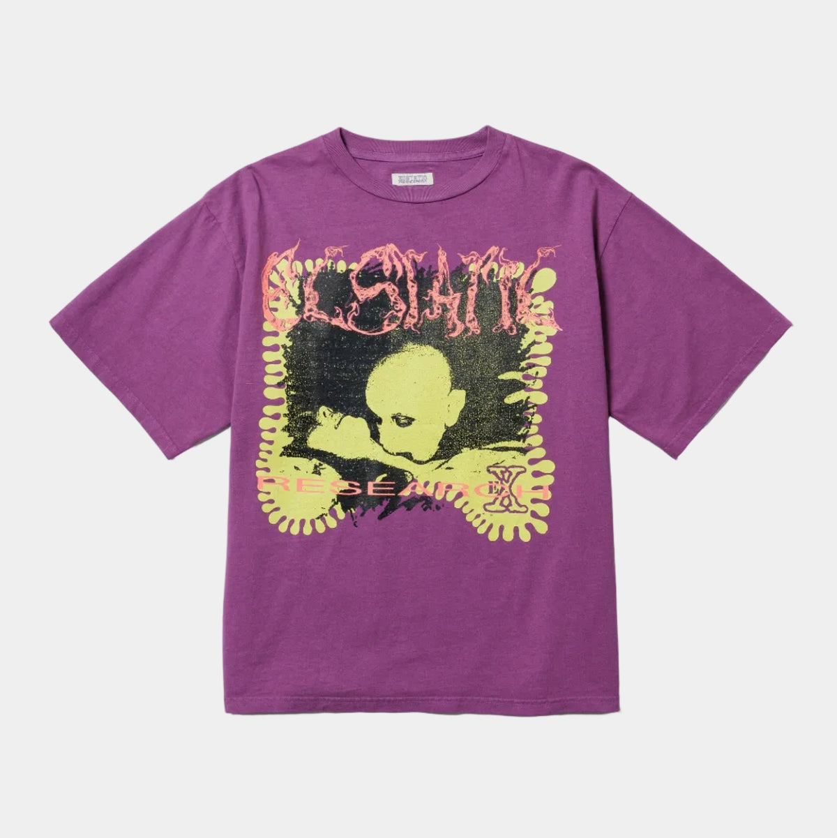 ECSTATIC Research Unlucky In Love T-Shirt - Purple