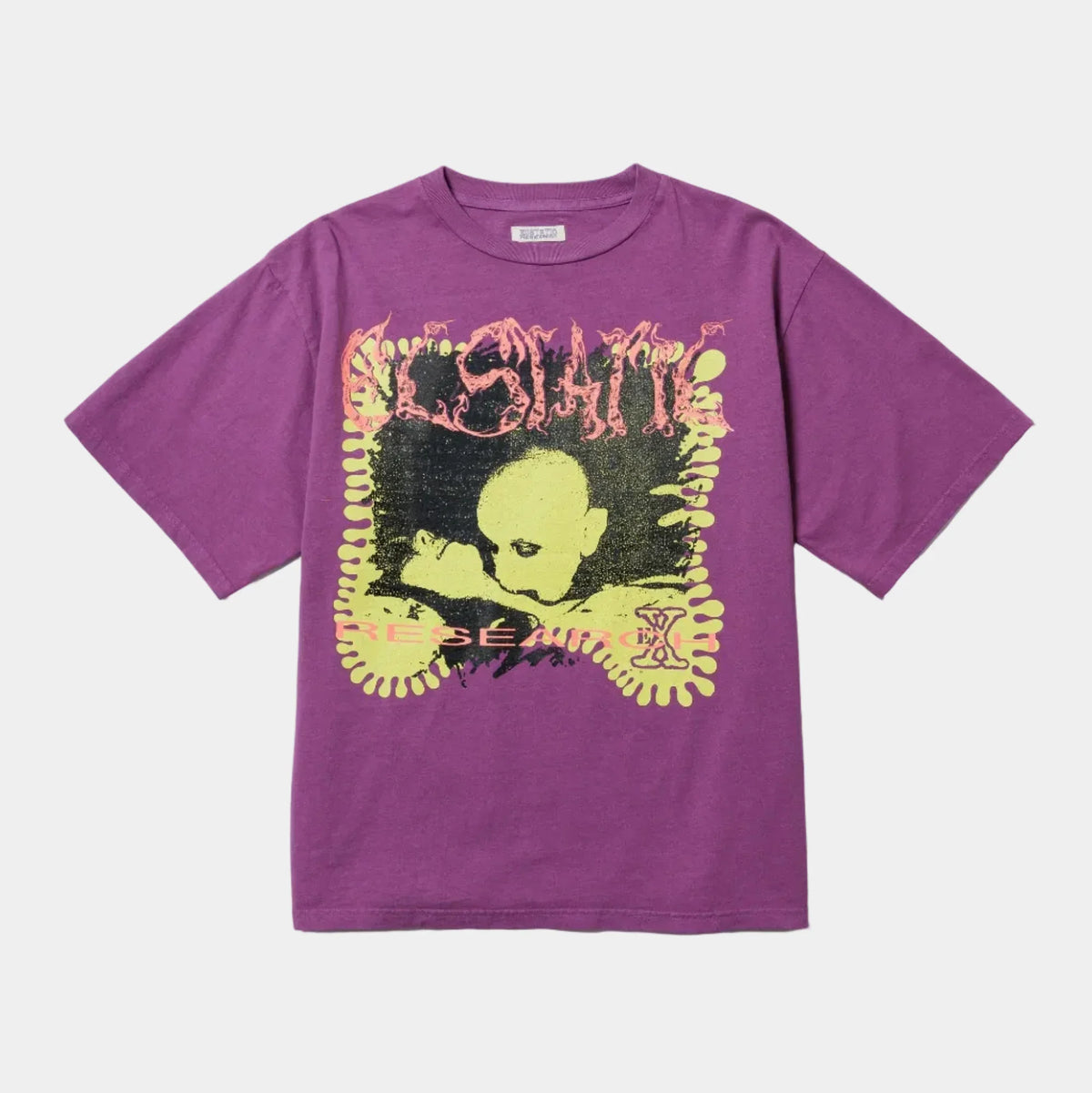 ECSTATIC Research Unlucky In Love T-Shirt - Purple