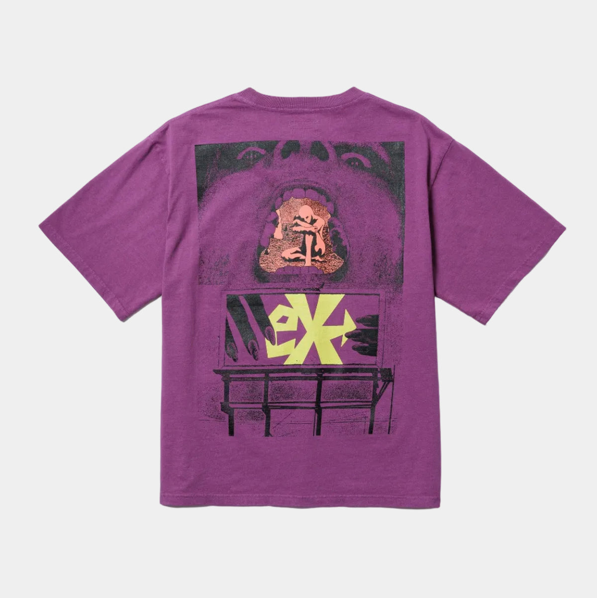 ECSTATIC Research Unlucky In Love T-Shirt - Purple