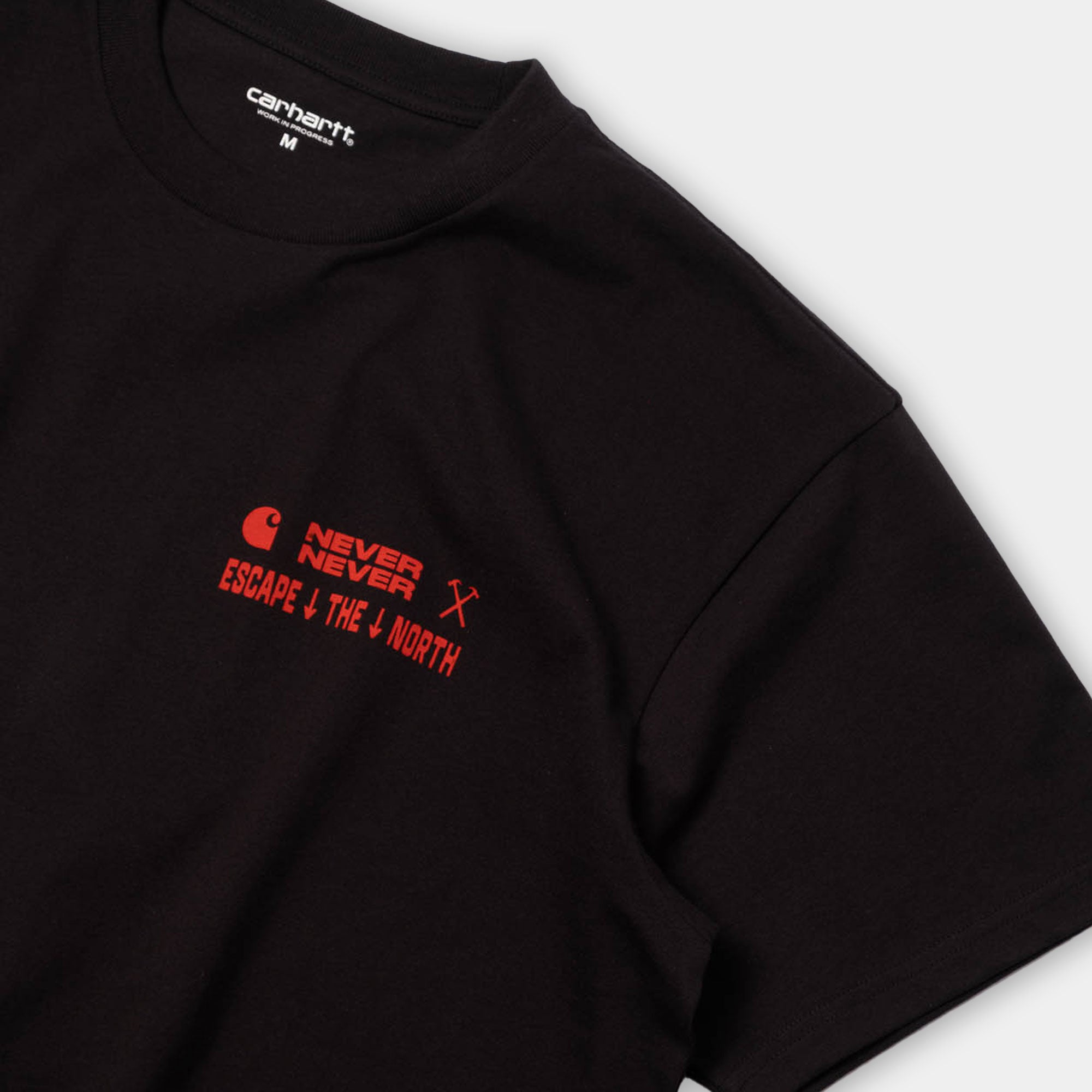 Escape The North X NN X CARHARTT WIP Tee - Black/Red