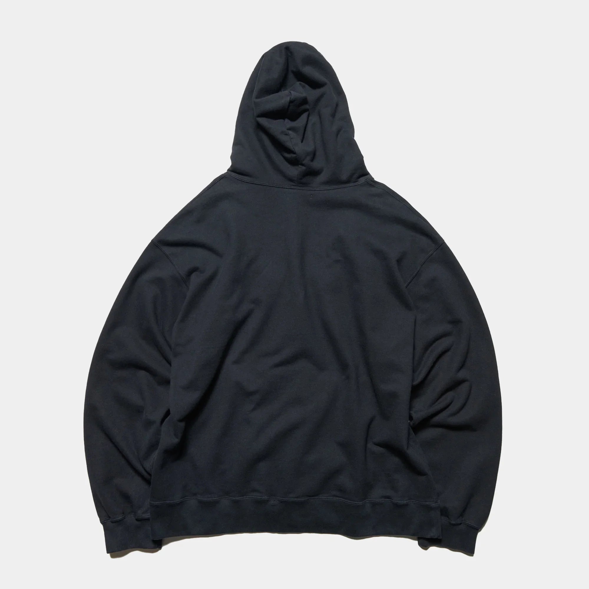Uniform Experiment Cut Out Logo Sweat Hoodie - Black - Never Never