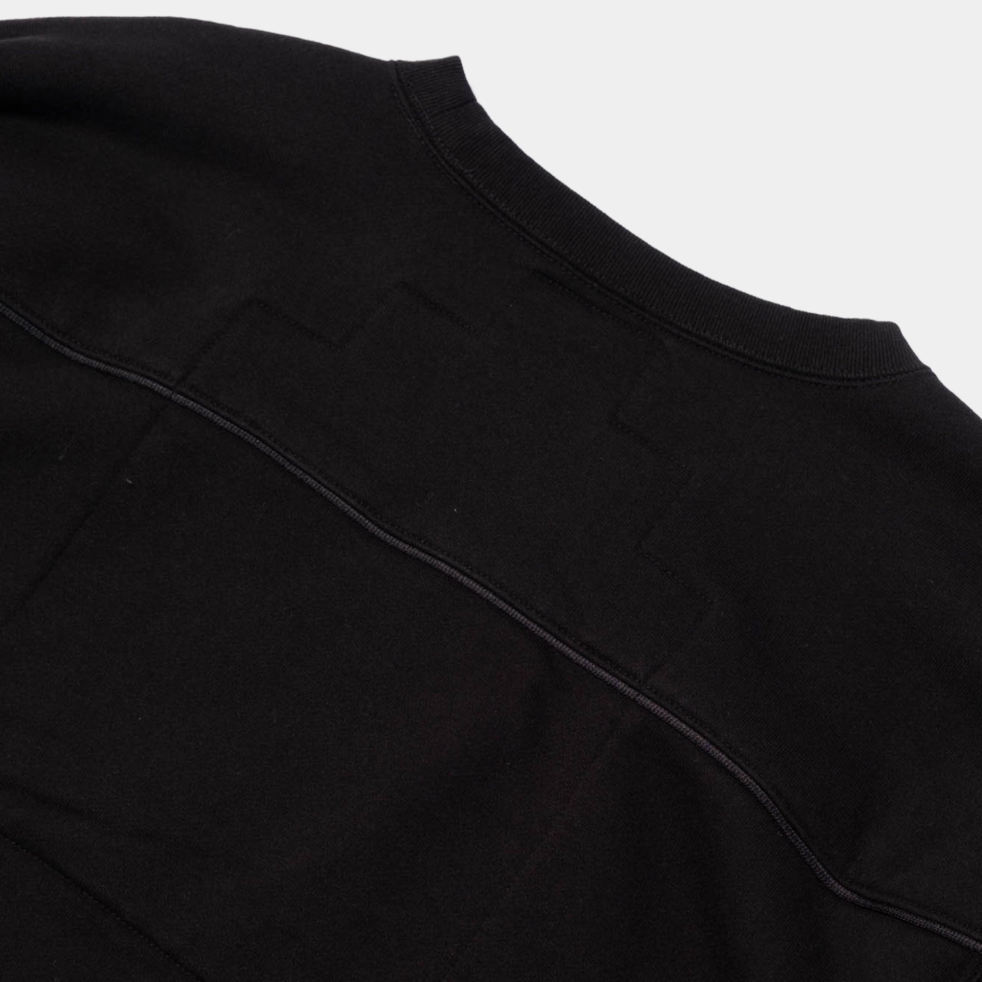 Cav Empt Cotton Track Crew Neck Sweater - Black