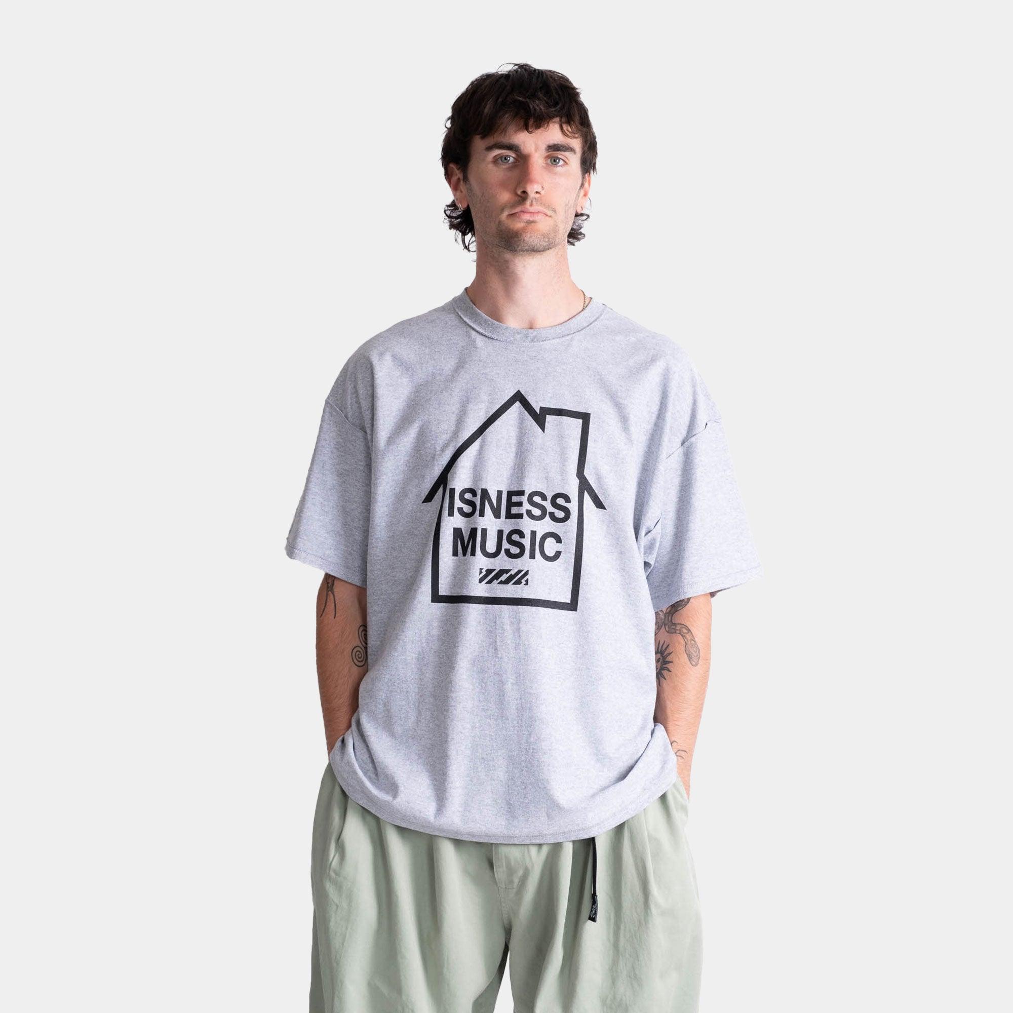 is-ness Logo Tee - Grey - Never Never