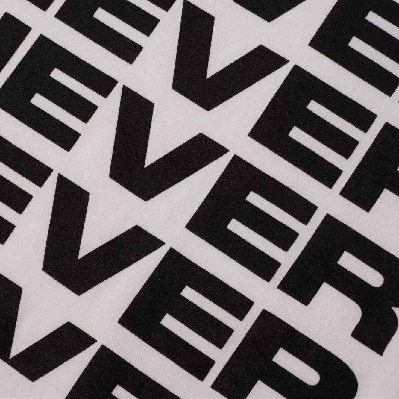 Never Never Stack Tee - White