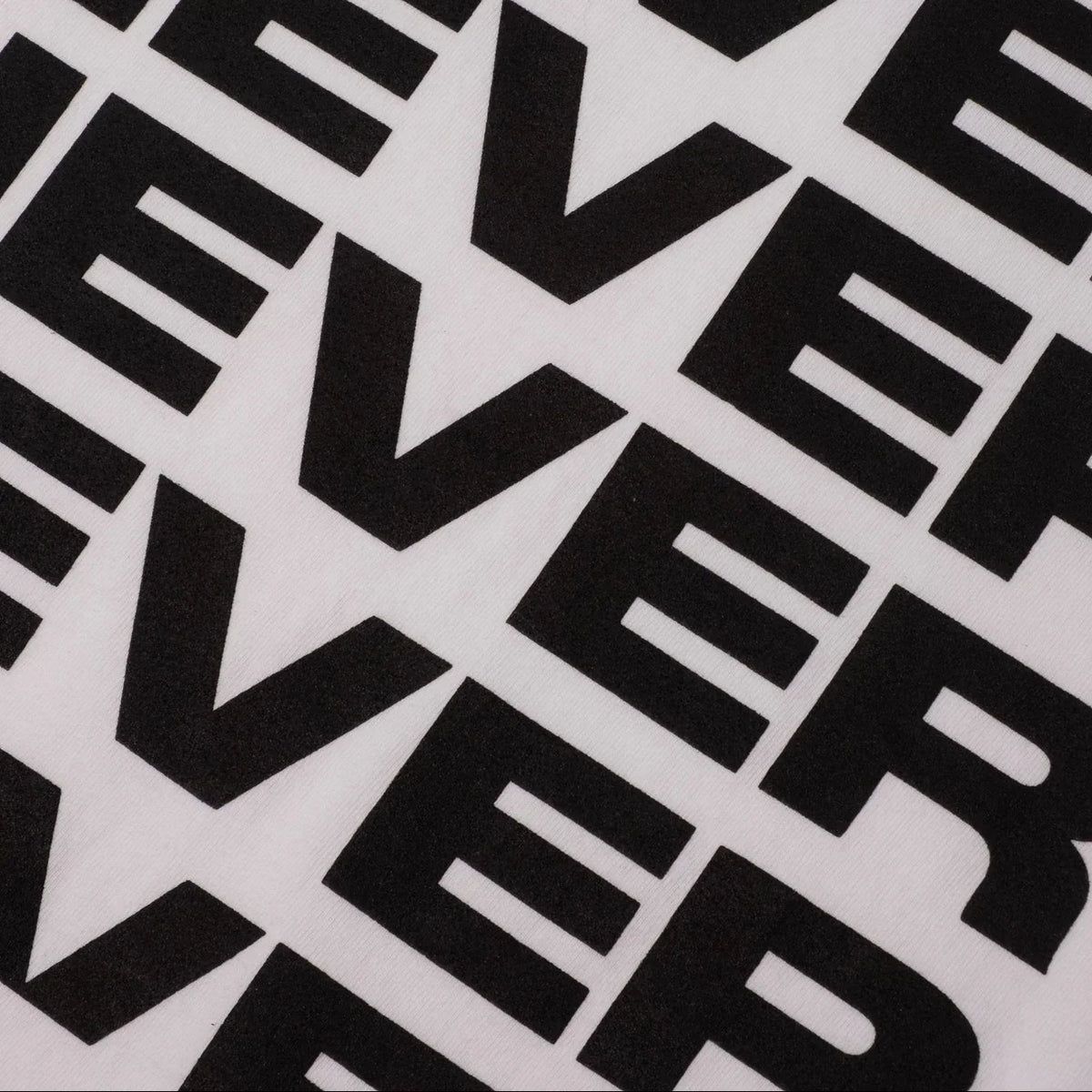 Never Never Stack Tee - White
