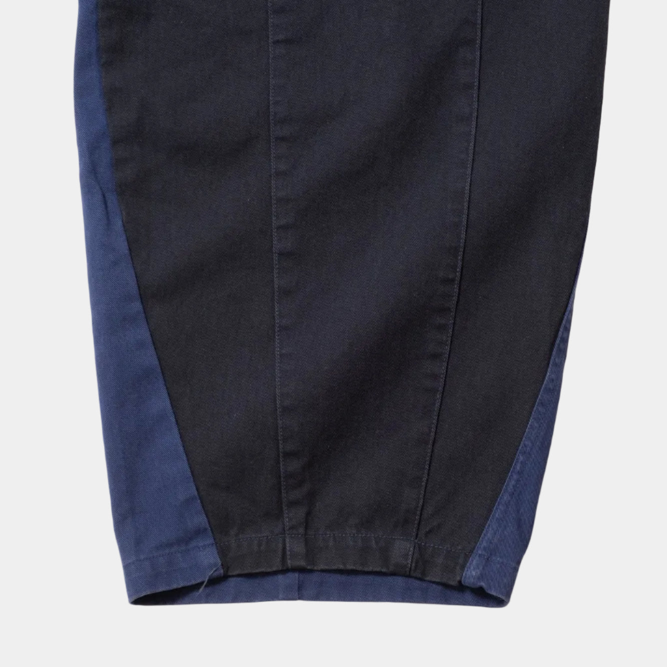 Anglan Panel Mix Balloon Balloon Pants - Blue