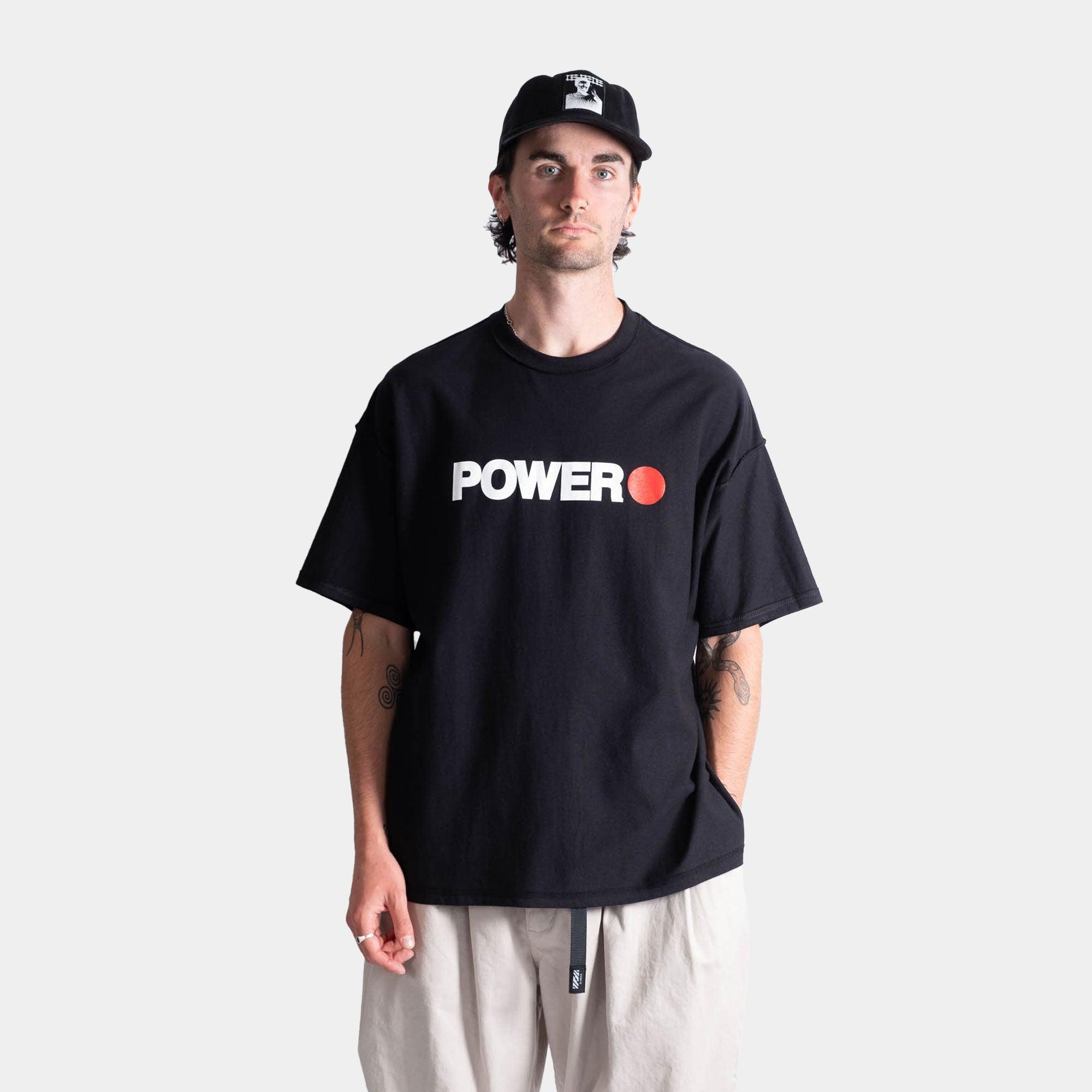 is-ness Power Tee - Black - Never Never