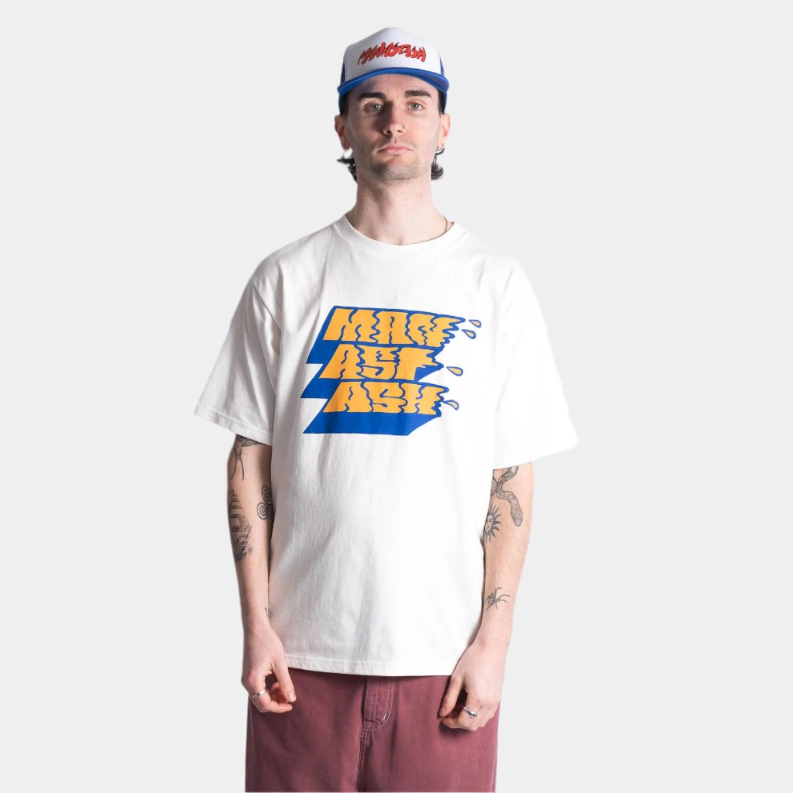 Manastash CiTee Sneeze Tee - White - Never Never