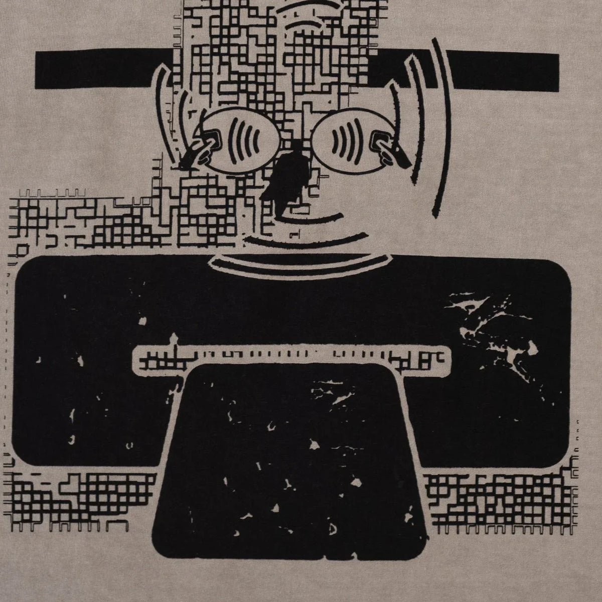 Cav Empt MD Scramble T-Shirt - Beige