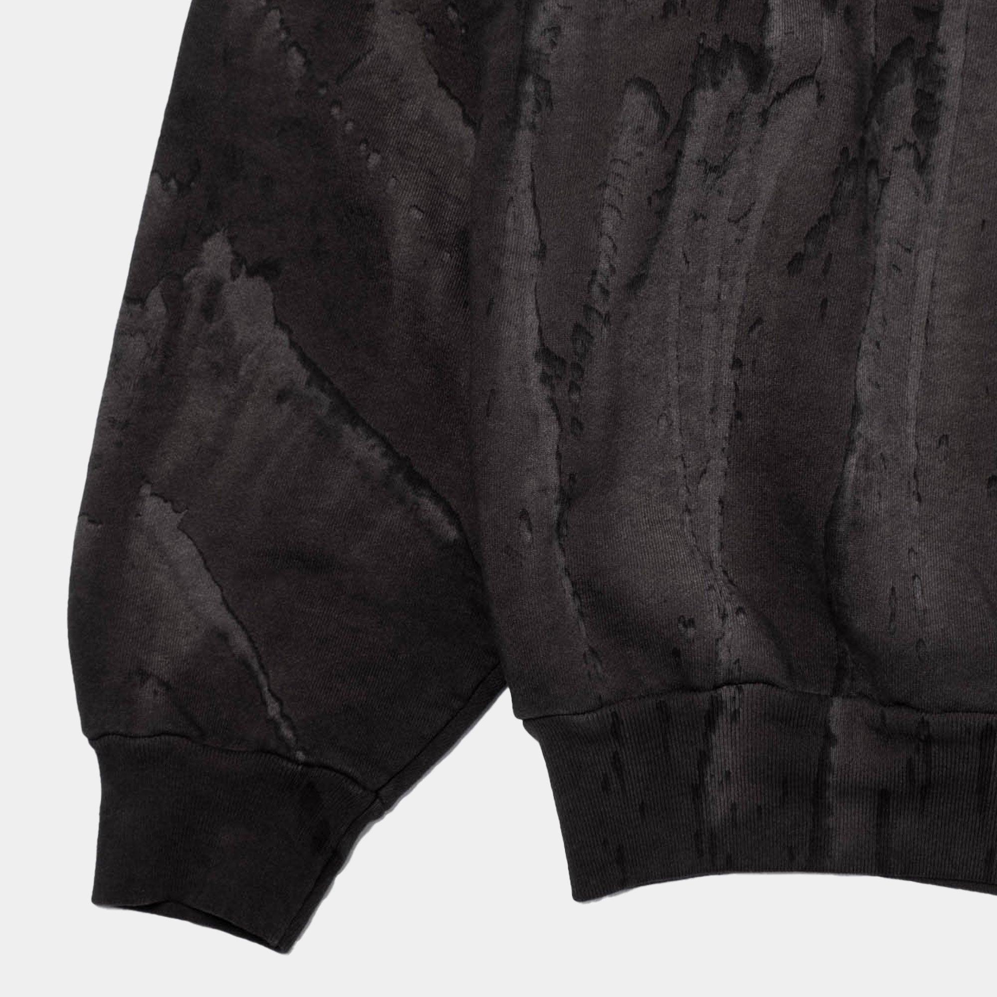 Never Never Concrète Sweatshirt - Black - Never Never