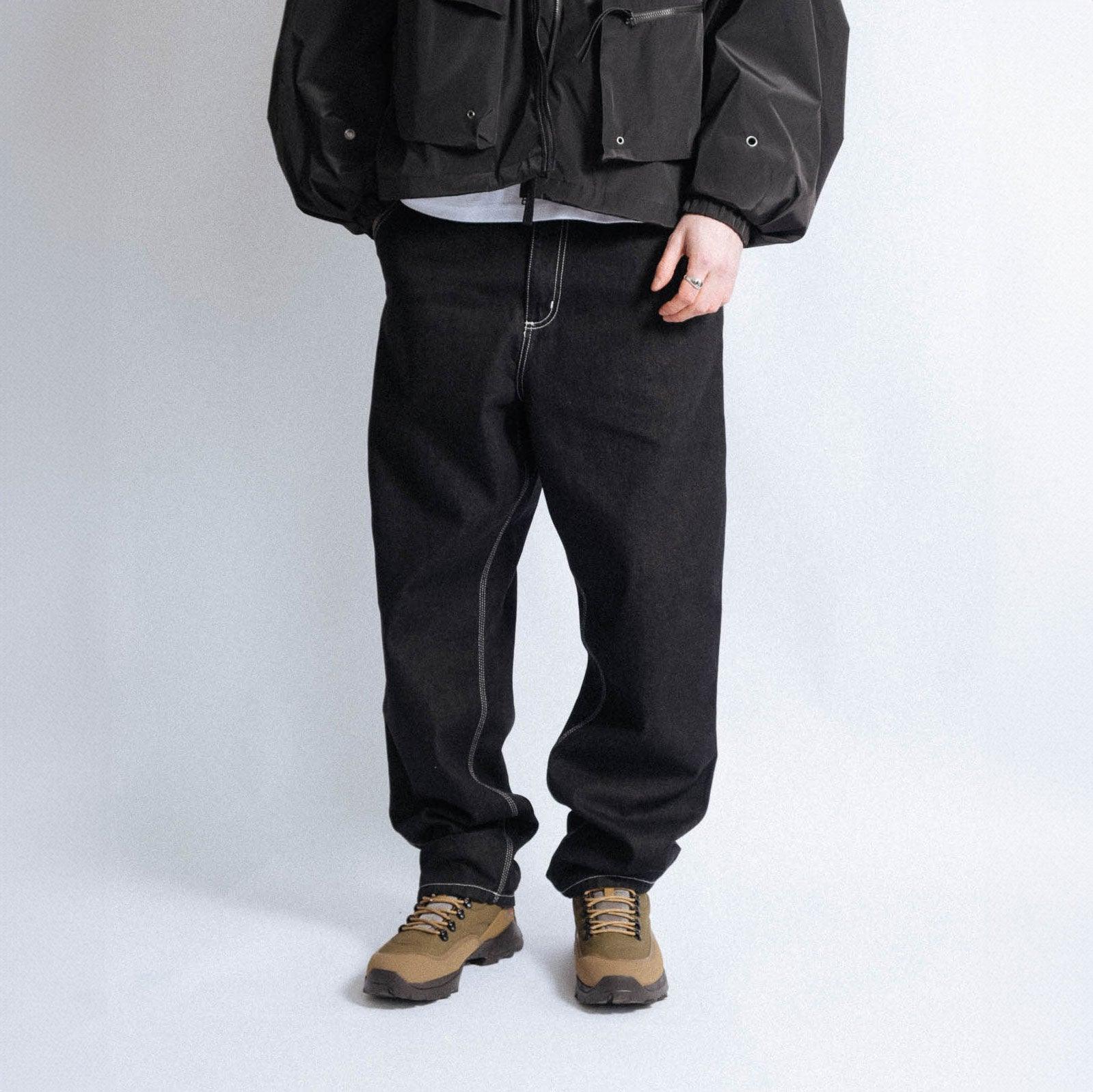 Carhartt WIP Single Knee Pant - Black Stone Washed - Never Never