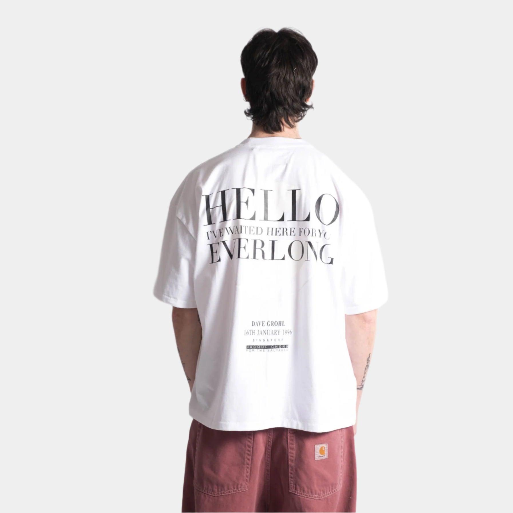 The Salvages Everlong OS T-Shirt - White - Never Never
