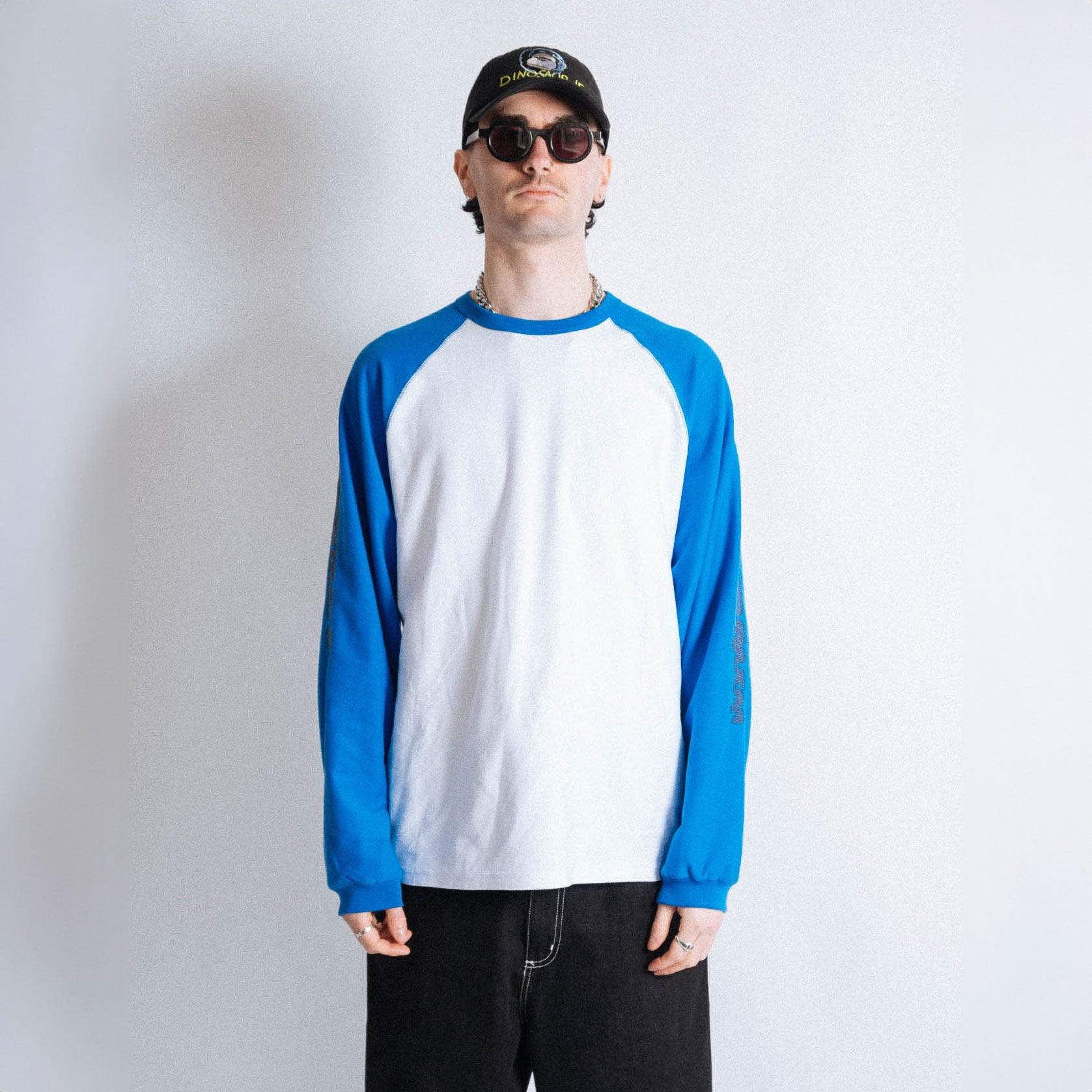 thisisneverthat Inside Out Raglan Crewneck - Blue - Never Never