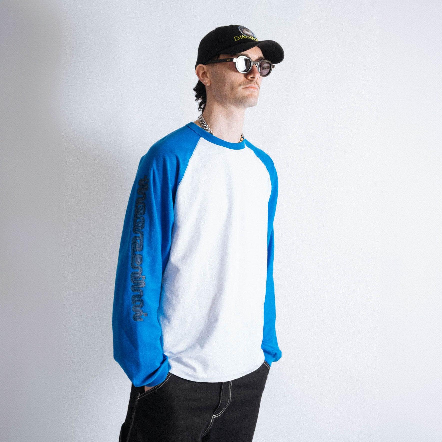 thisisneverthat Inside Out Raglan Crewneck - Blue - Never Never